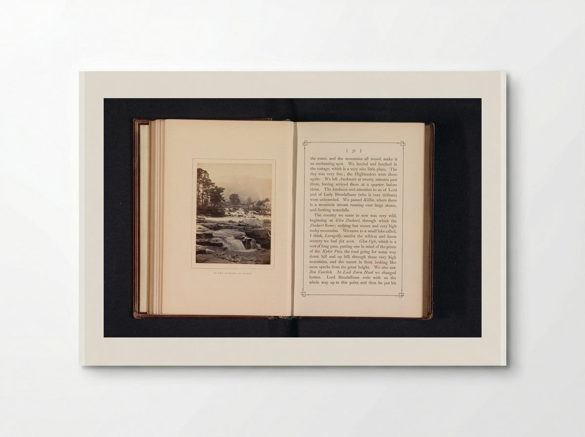 On the Dochart at Killin - George Washington Wilson - Poster