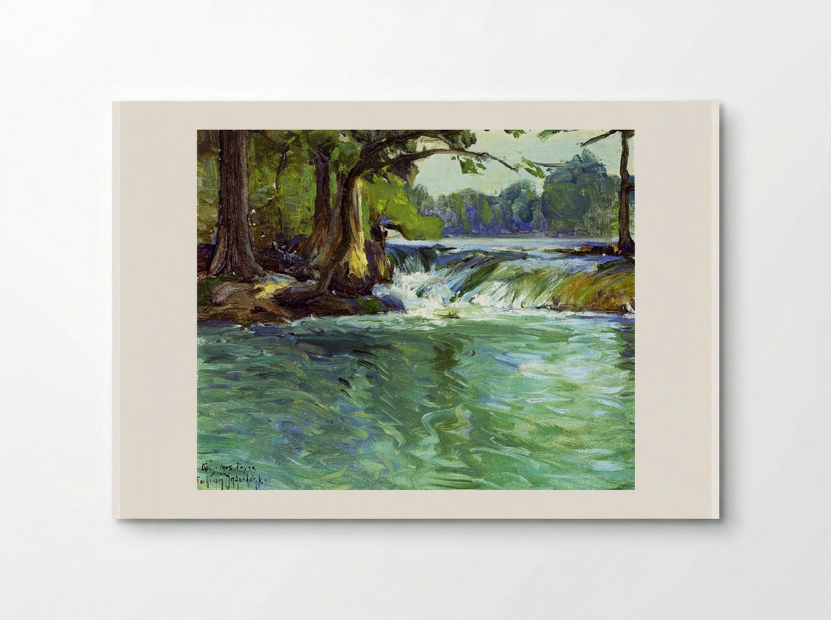 On the Guadalupe - Robert Julian Onderdonk - Poster