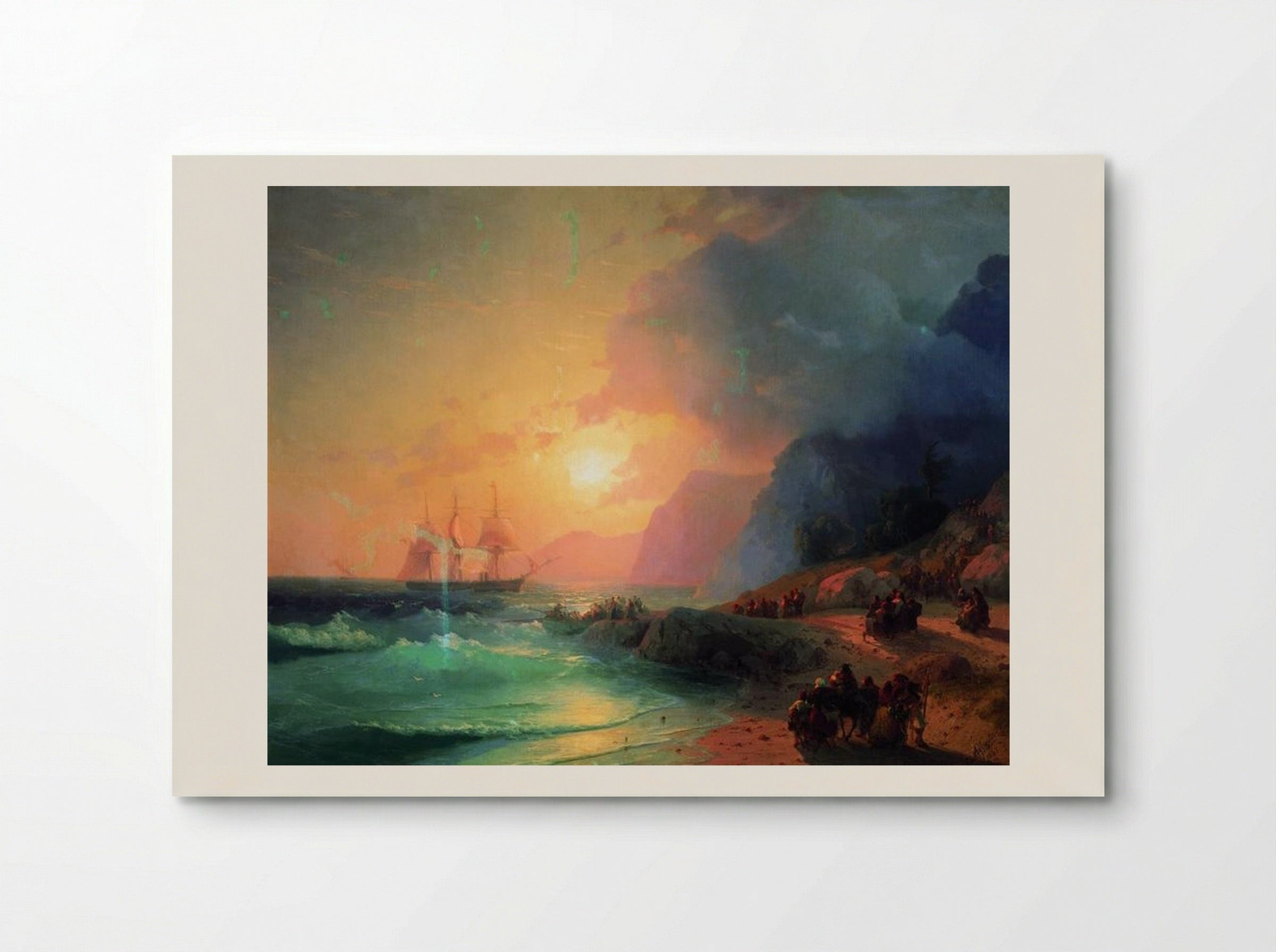 On the Island of Crete - Ivan Aivazovsky - Poster