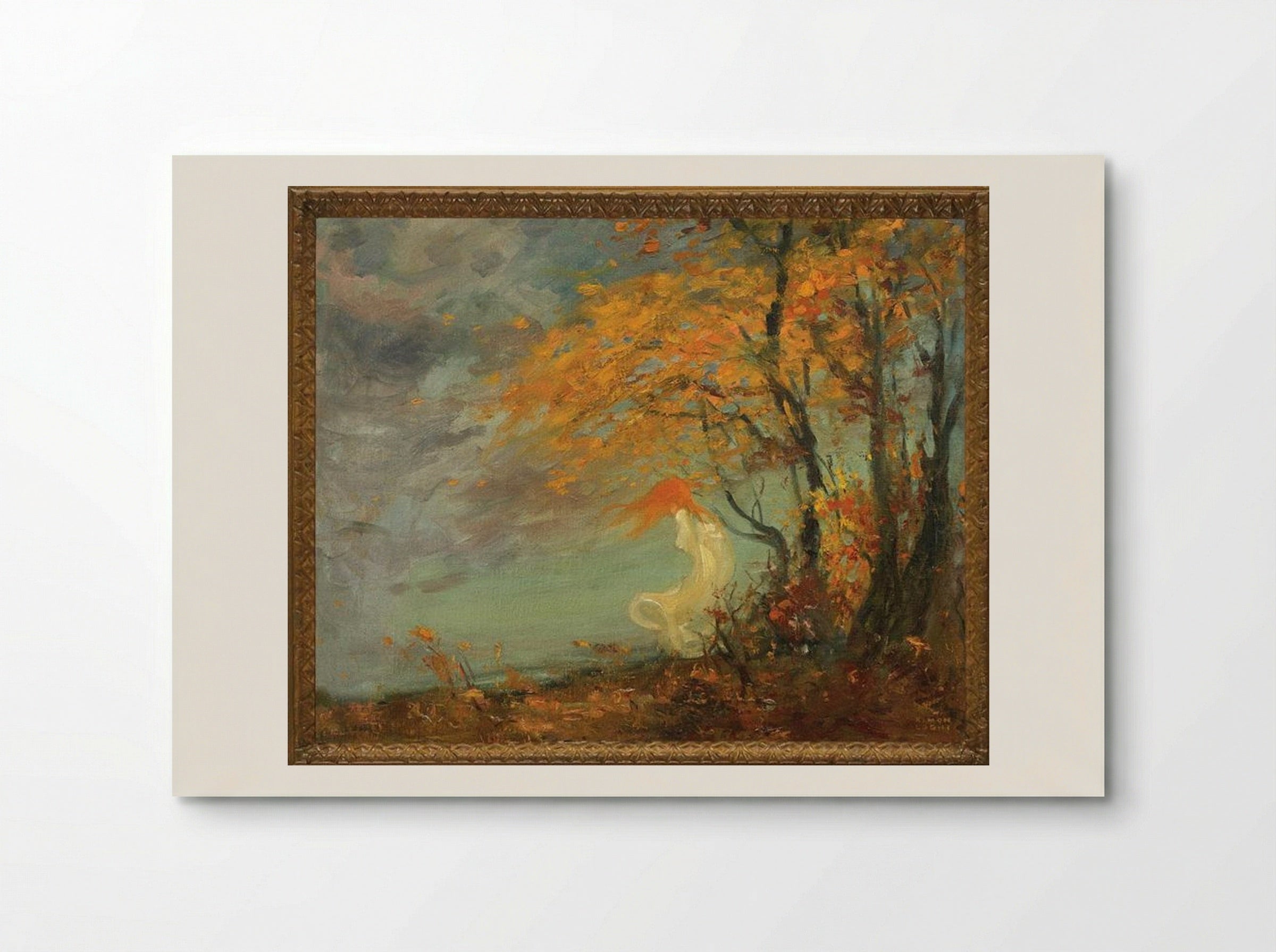 On the Lakeshore - Kimon Loghi - Poster