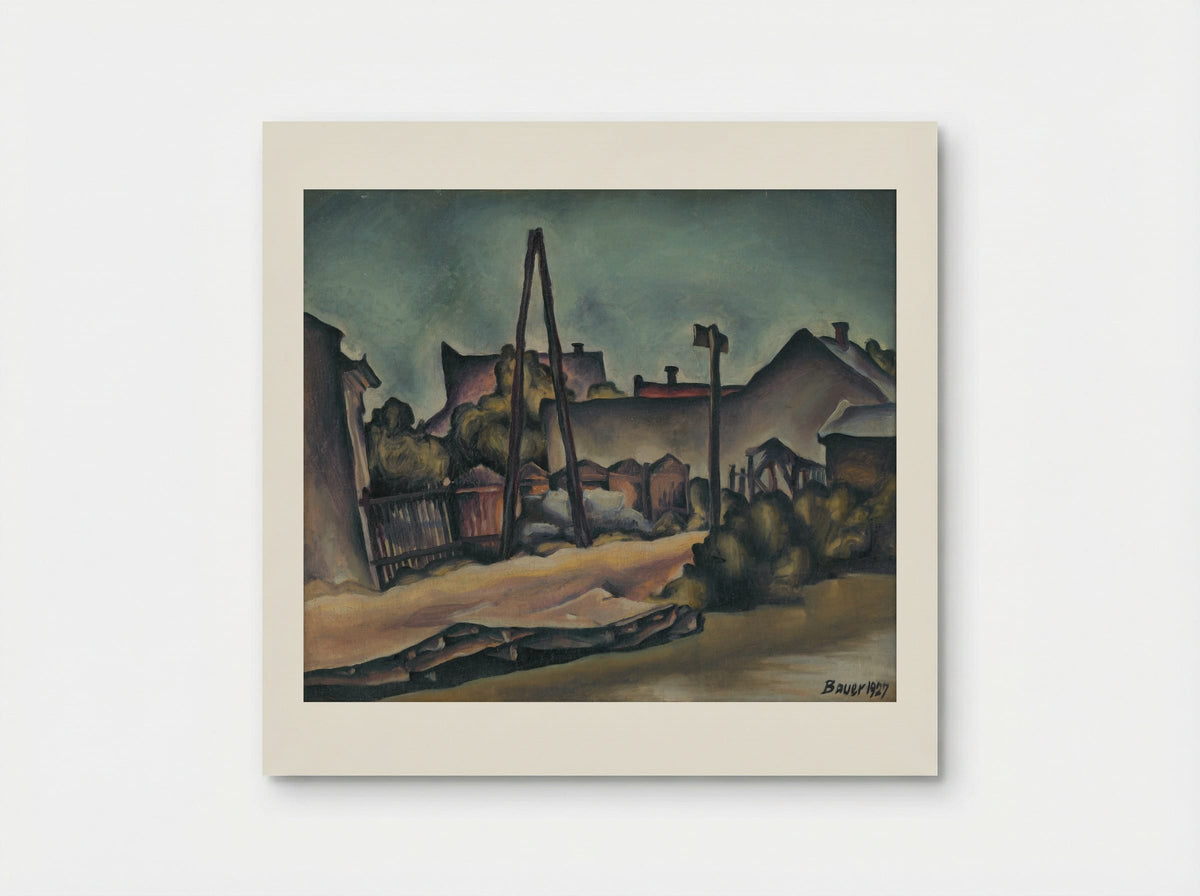 On the Outskirts of Kostroma - Konstantin Bauer - Poster