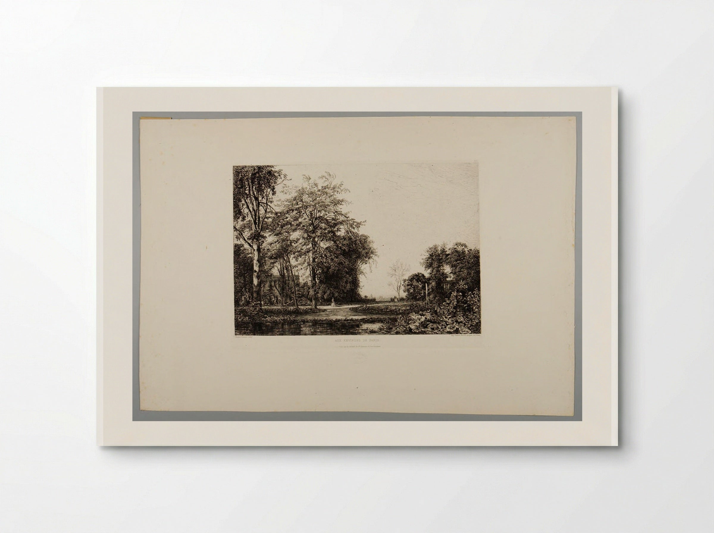 On the Outskirts of Paris - Maxime Lalanne - Poster