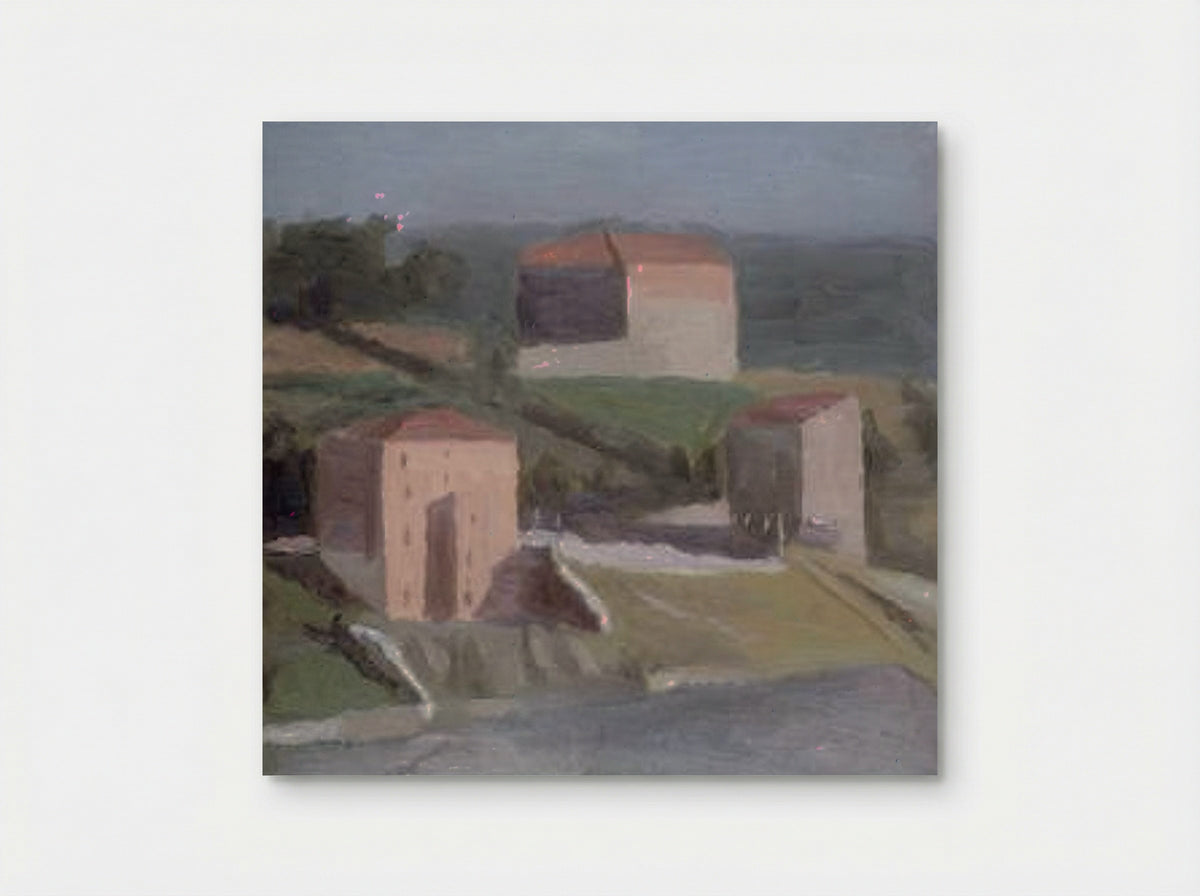 On the Outskirts of a Town - Giorgio Morandi - Poster