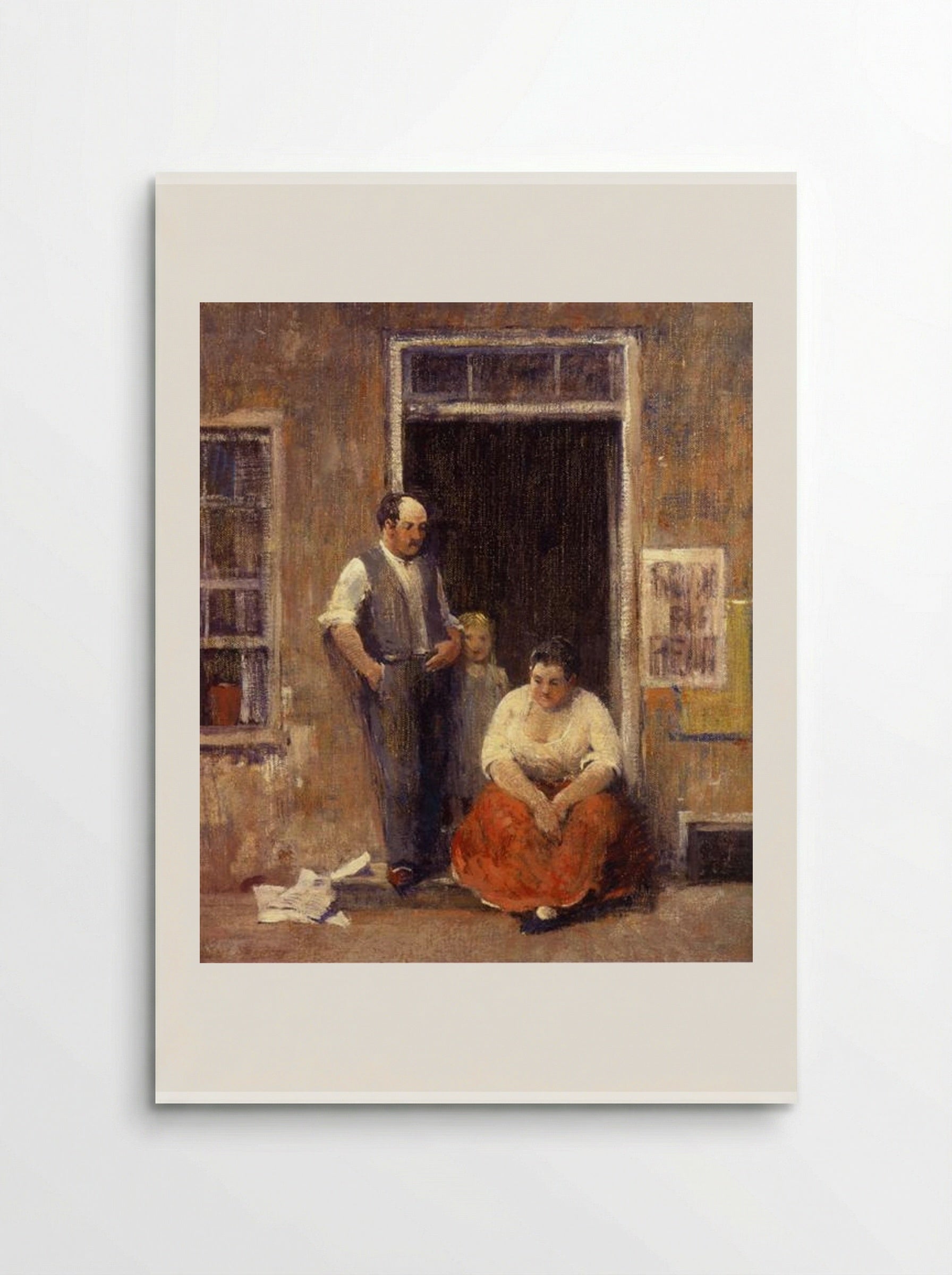 On the Quai - Robert Spencer - Poster