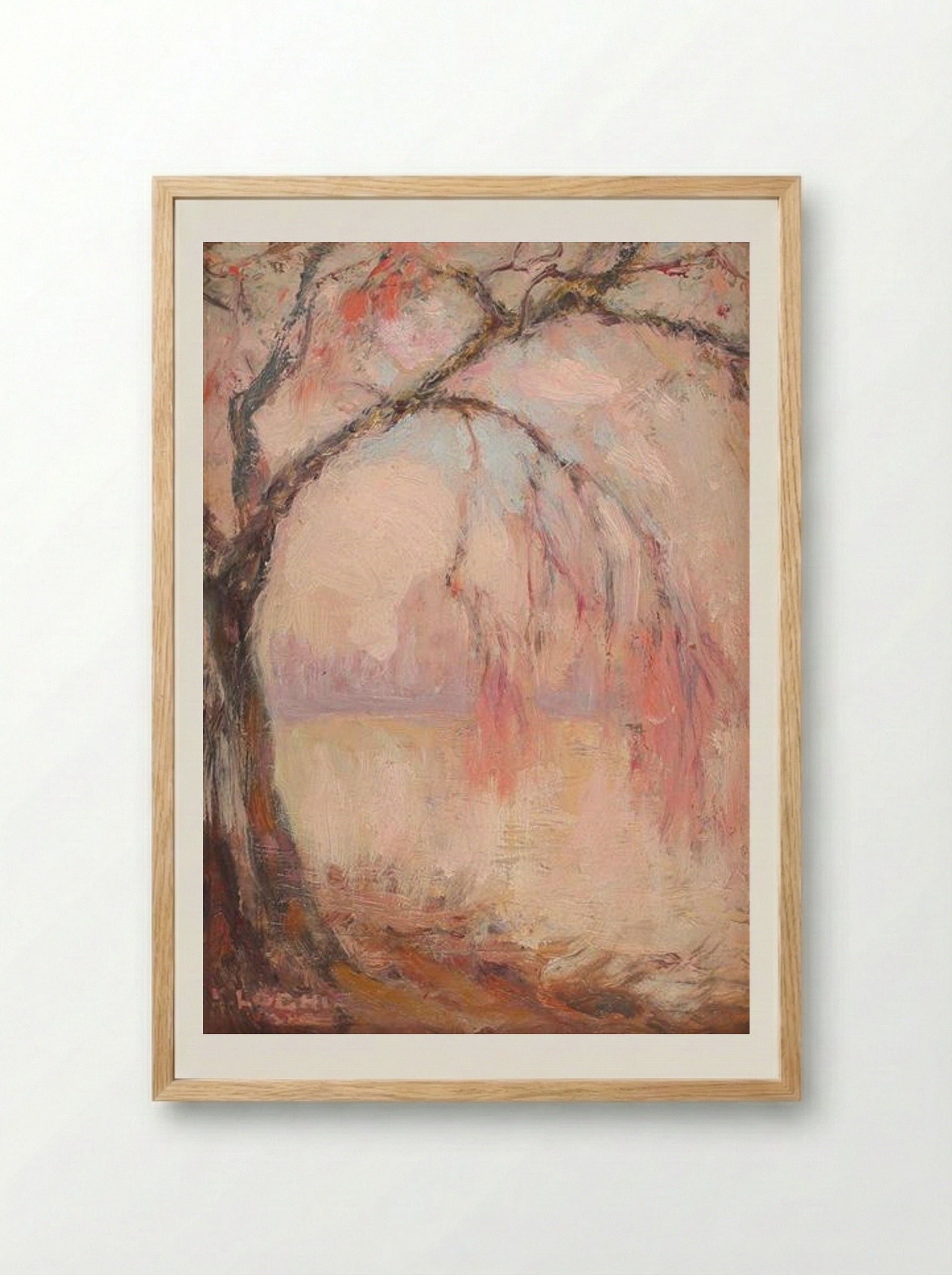 On the Shore - Kimon Loghi - Framed Print Wood