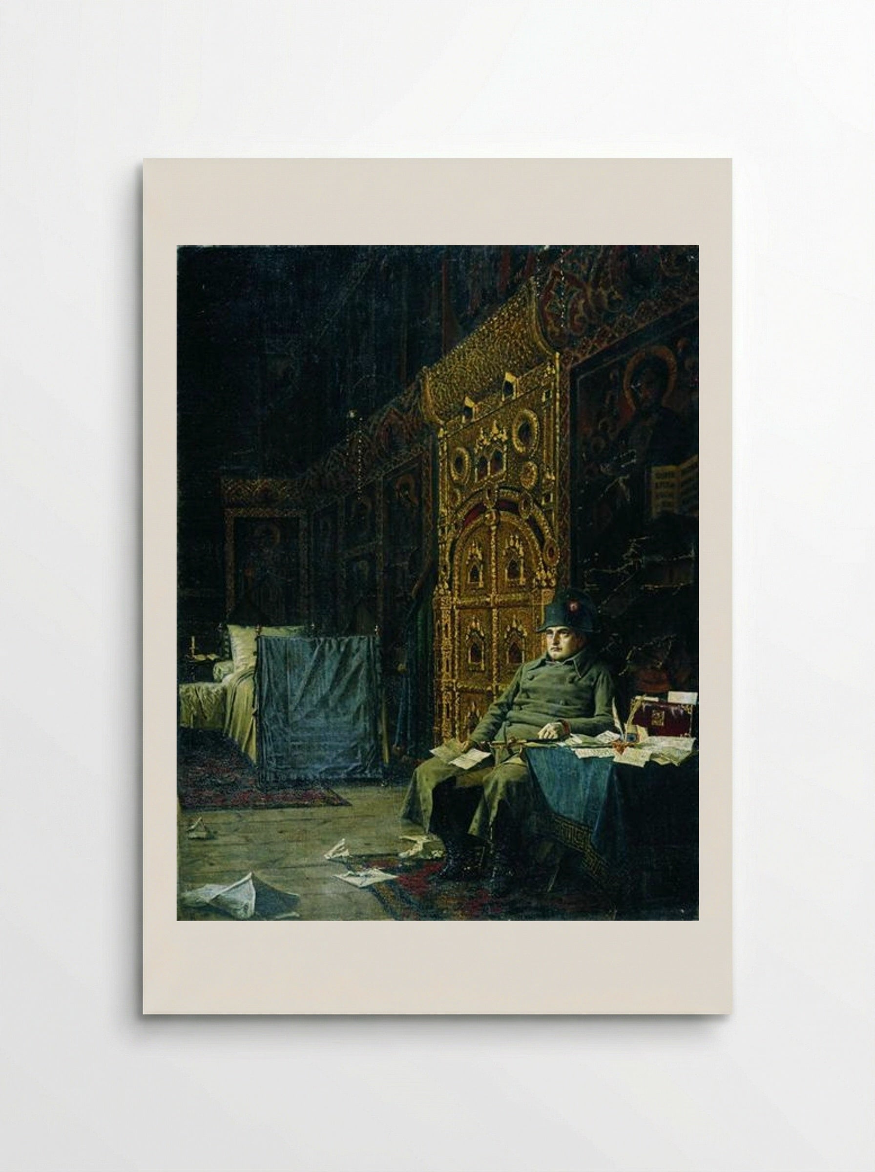 On the Way. Bad News From France - Vasily Vereshchagin - Poster