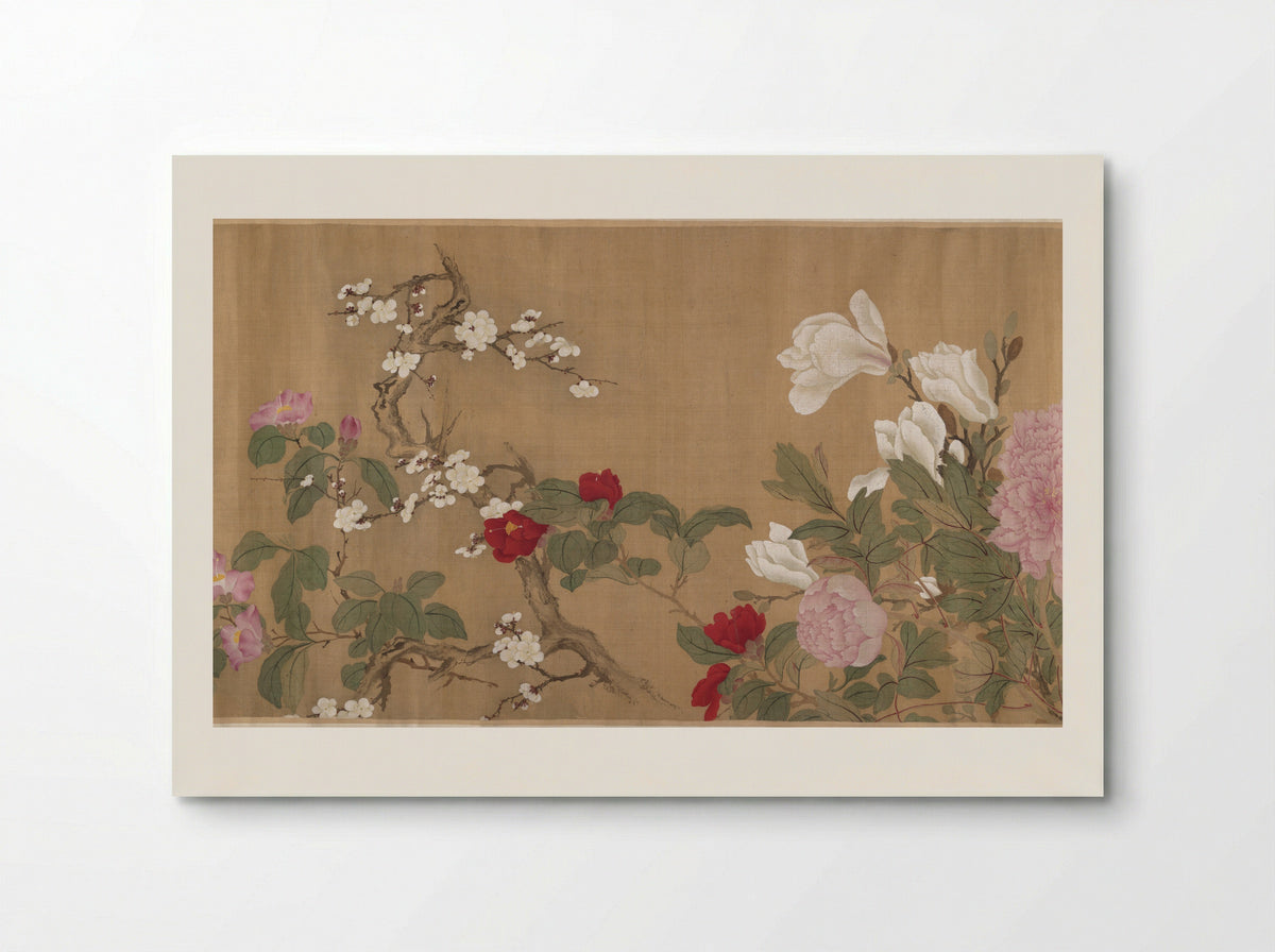 One Hundred Flowers - Yun Shouping - Poster