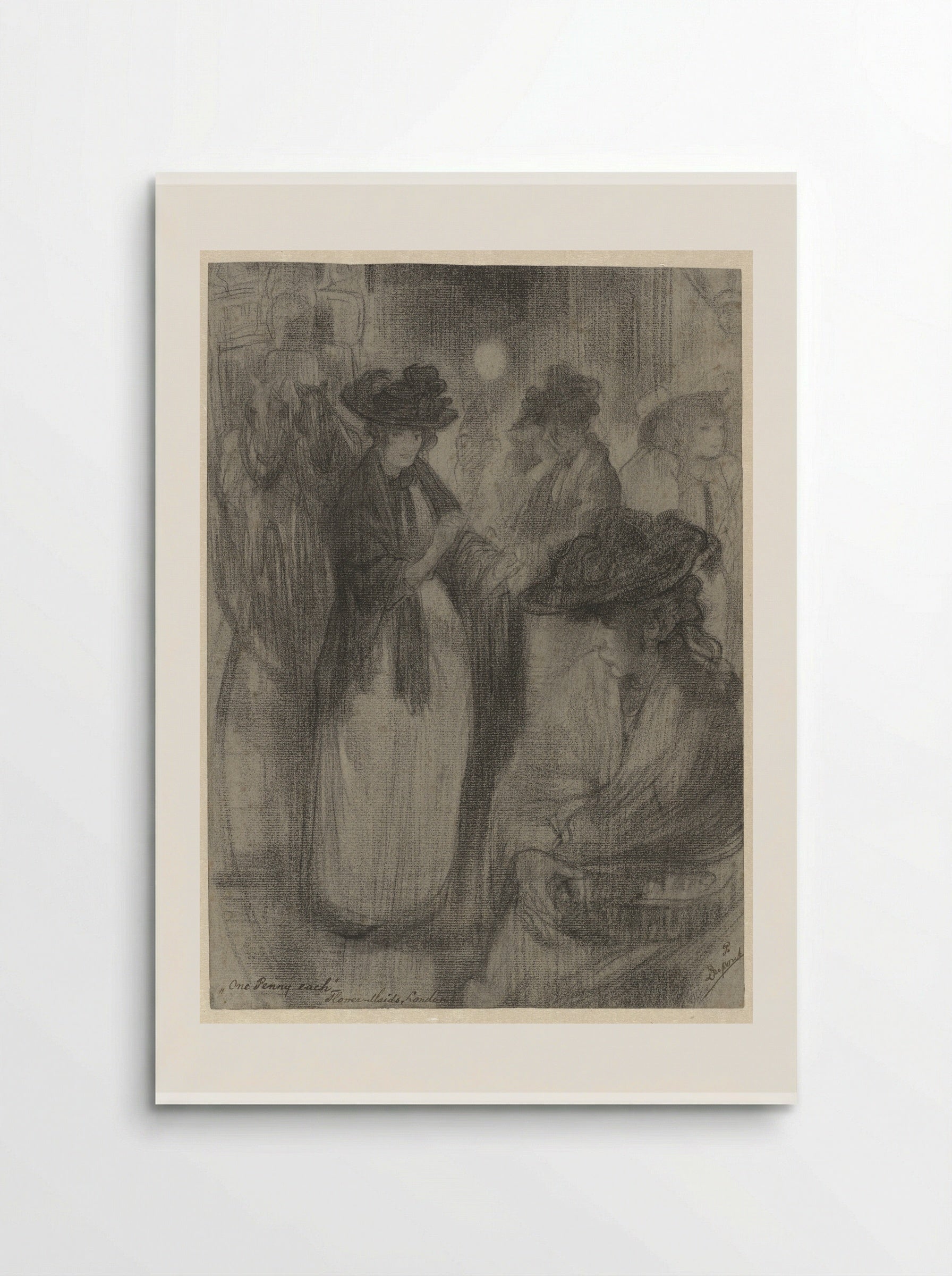 One Penny Each, Flower Maids, London - Pieter Dupont - Poster