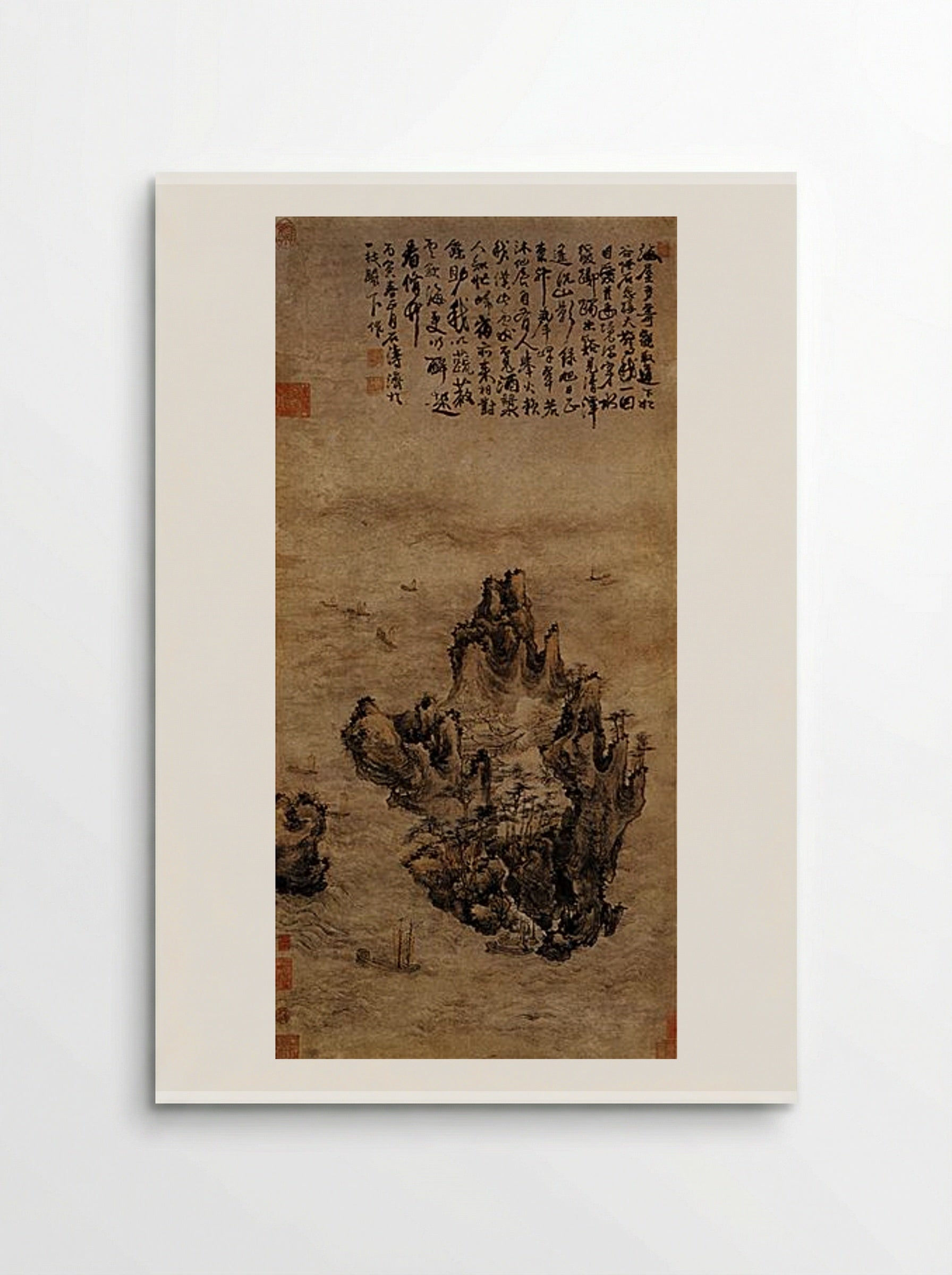 One Remains at Large - Shitao - Poster