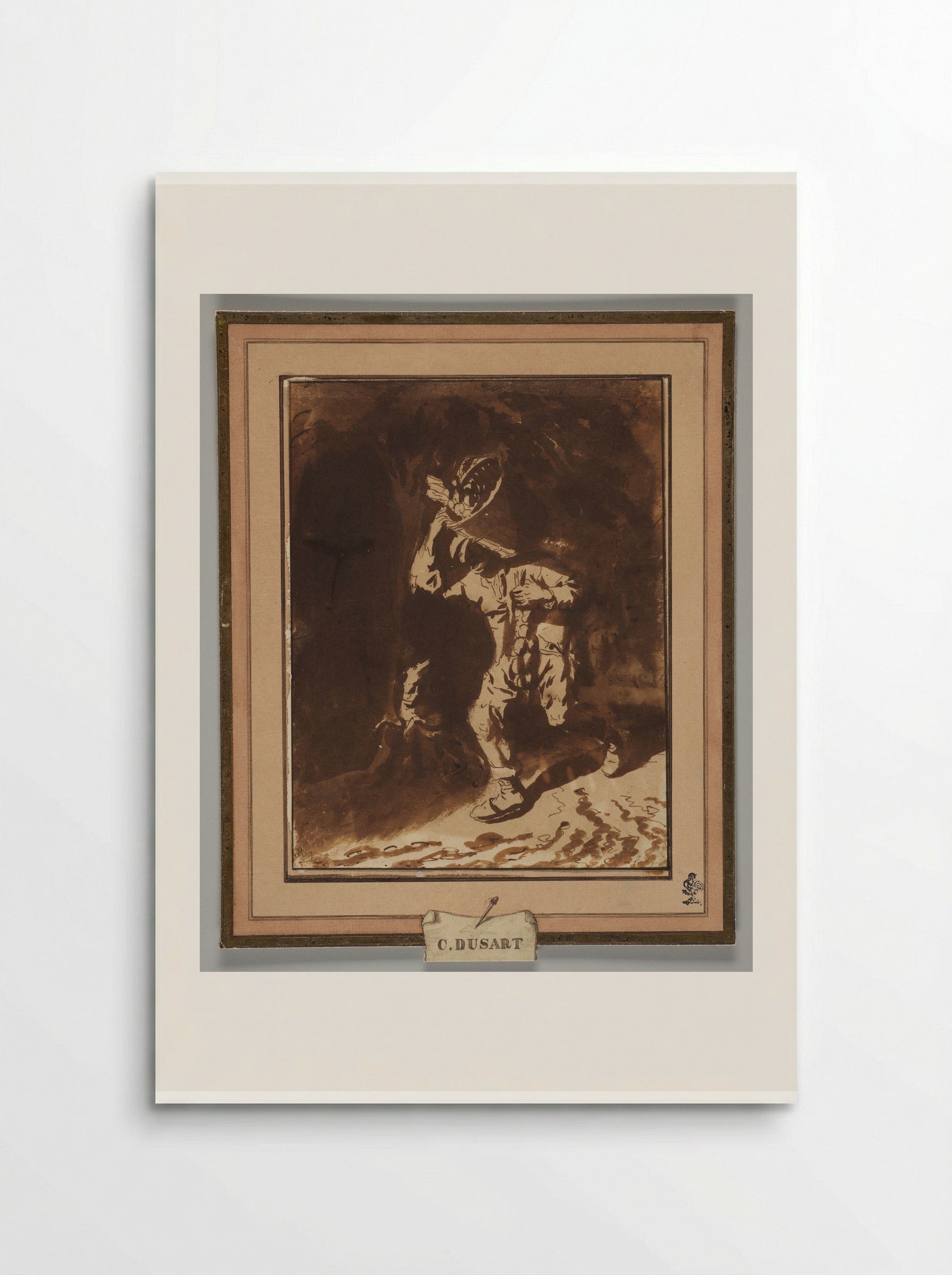 Onion Seller - Cornelis Dusart - Poster