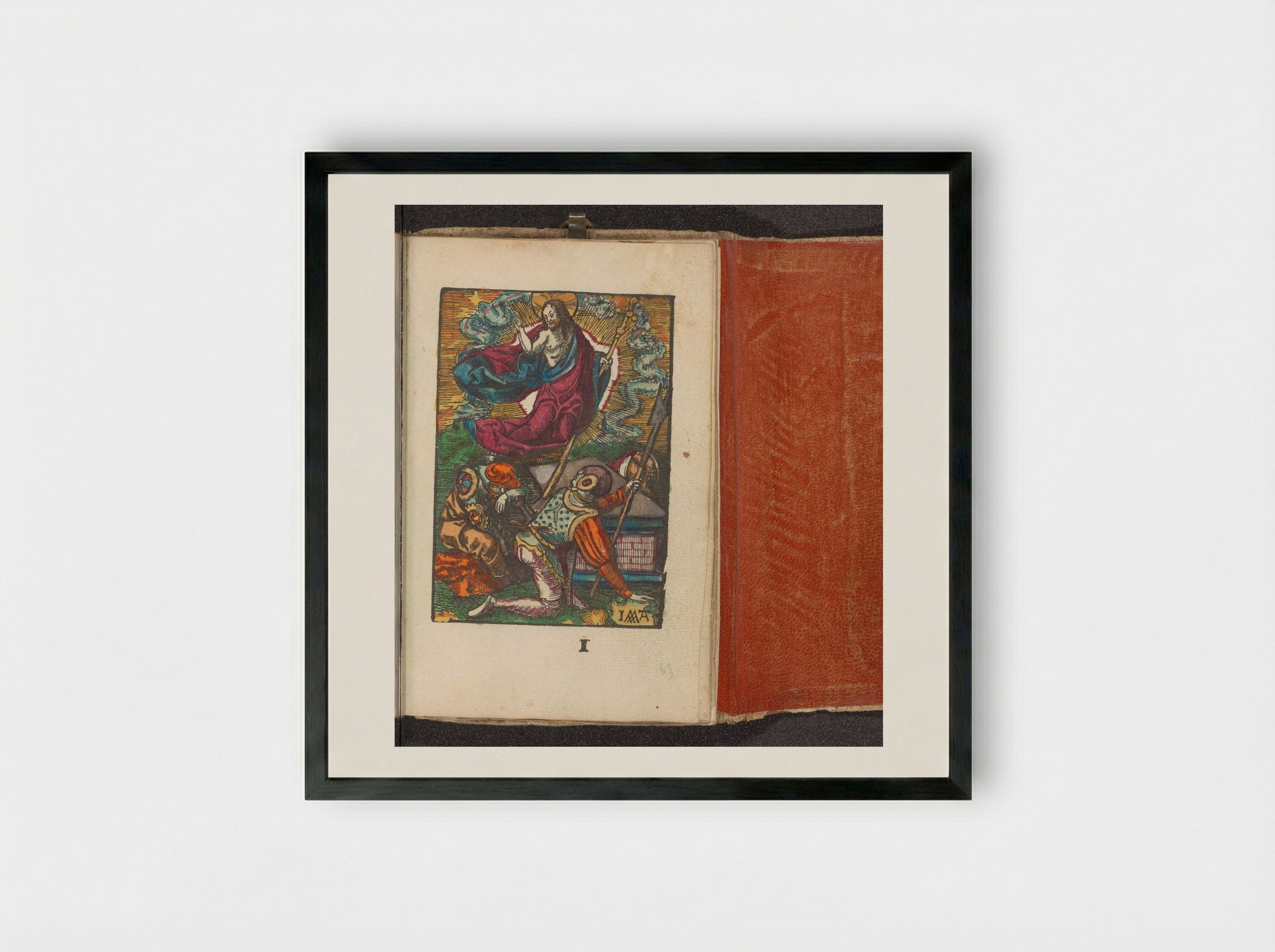 Opstanding - Doen Pietersz. - Framed Print Black