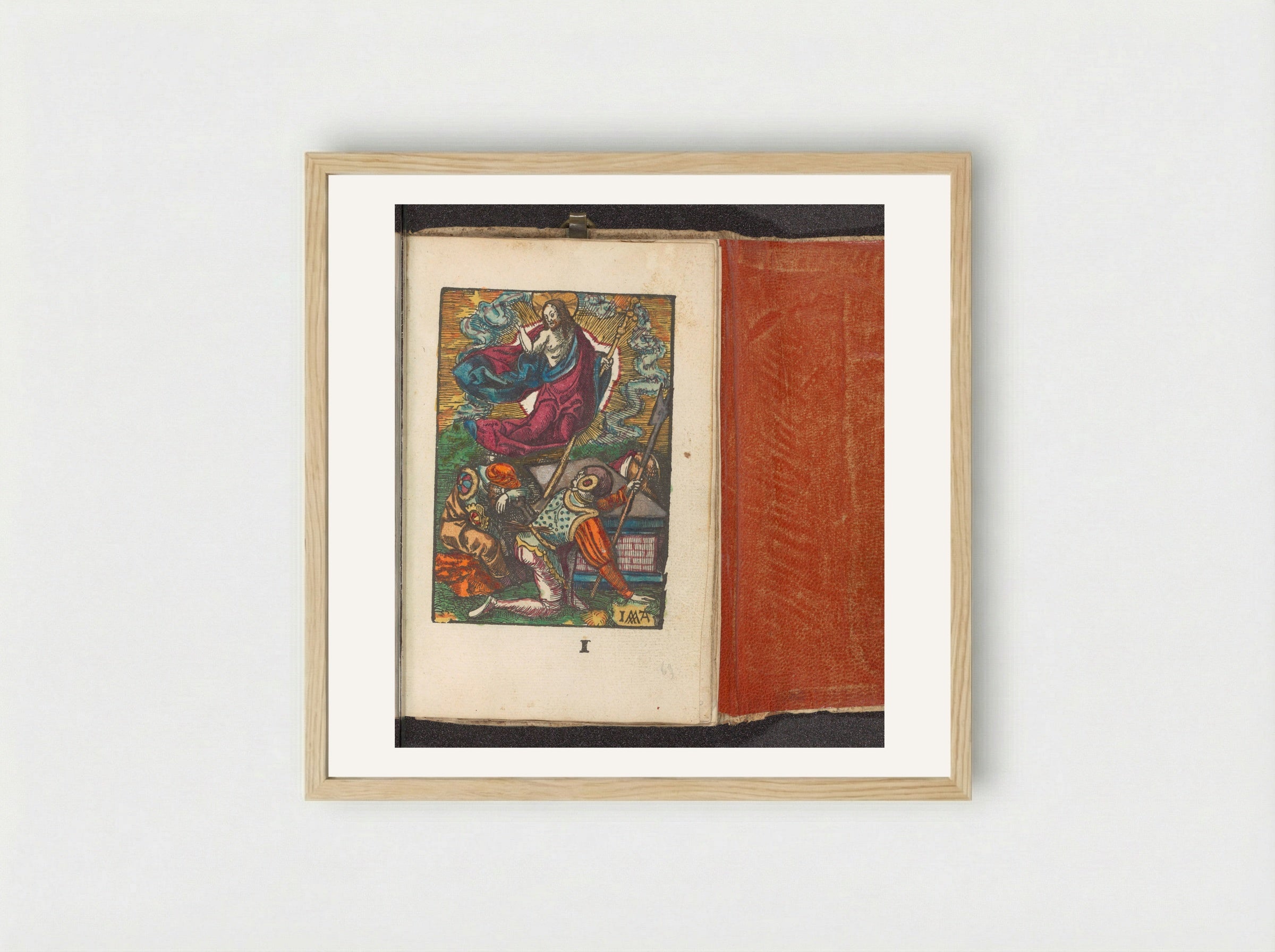 Opstanding - Doen Pietersz. - Framed Print Wood