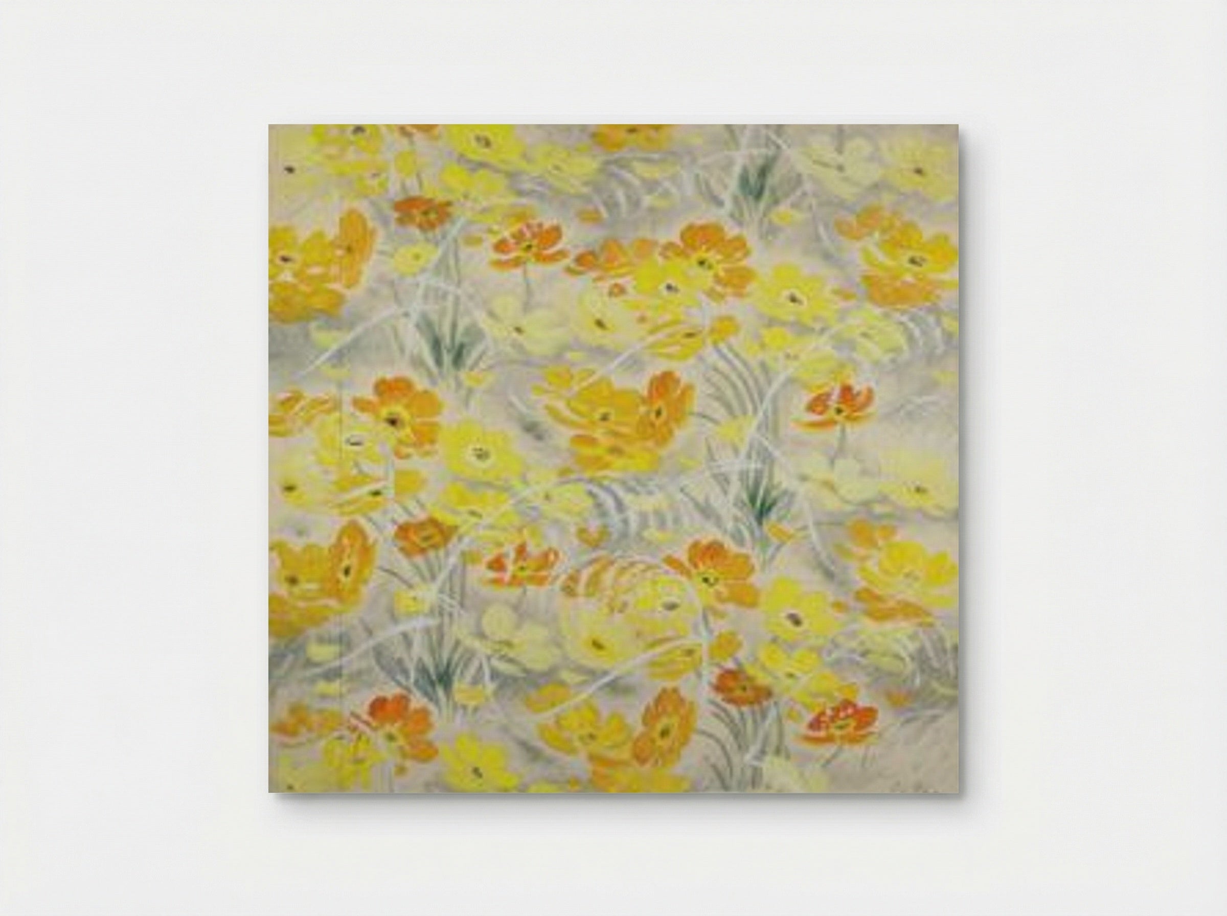 Orange and Yellow Flowers - Le Pho - Poster