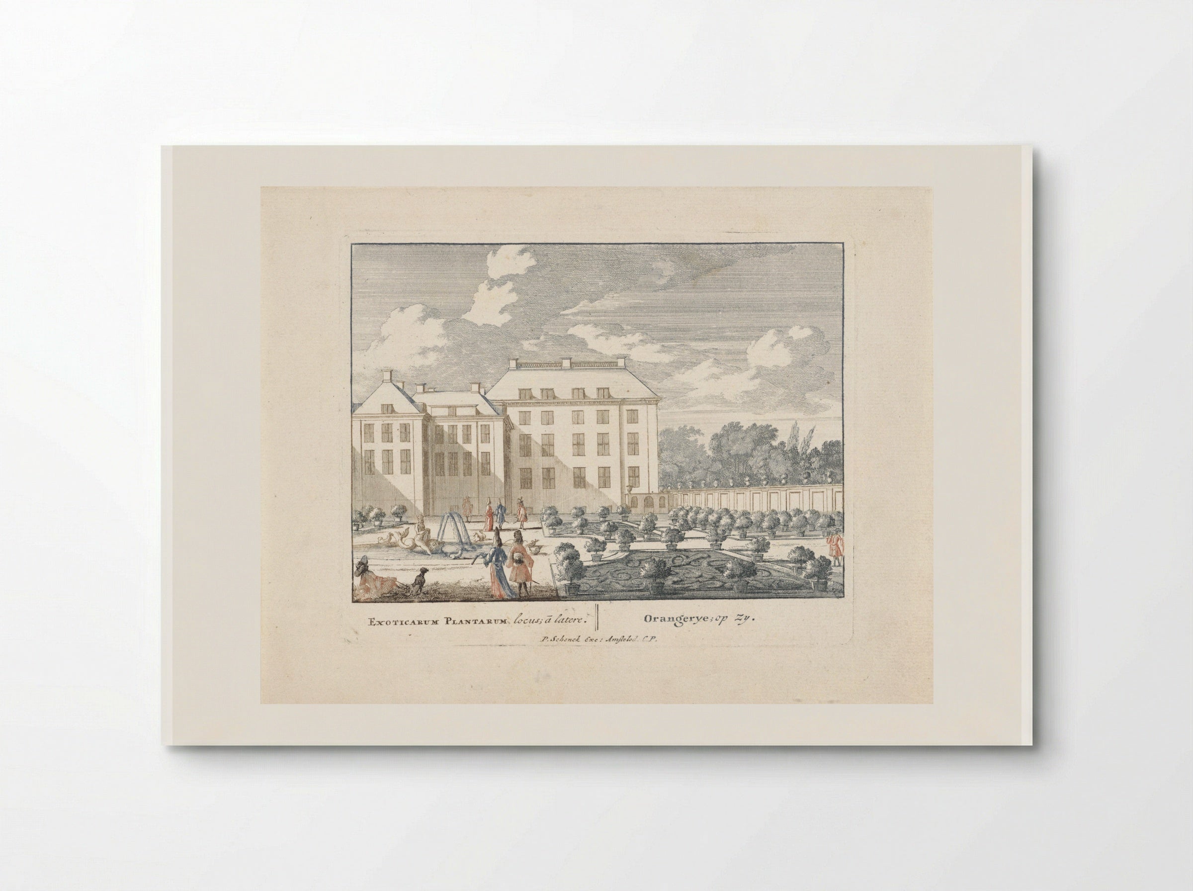 Orangerie van Paleis Het Loo - Jan van Call (I) - Poster