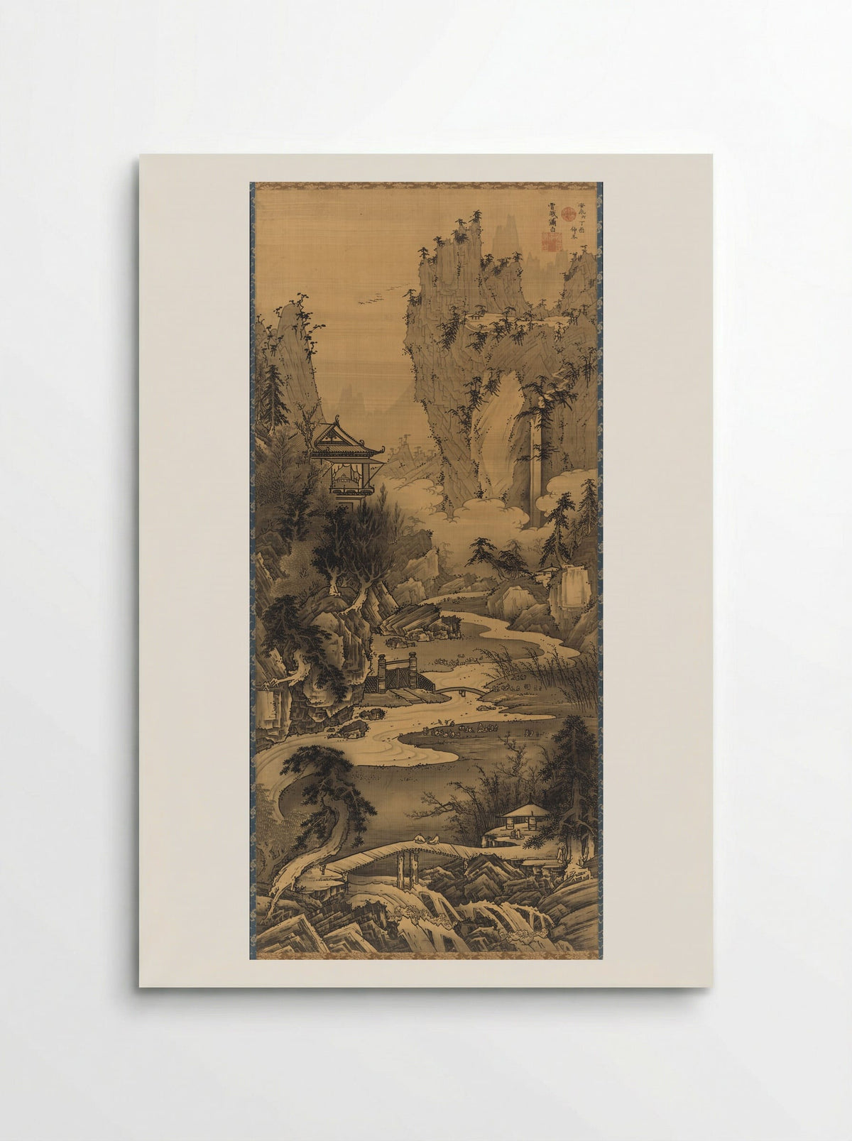 Orchid Pavilion Gathering - Soga Shōhaku - Poster