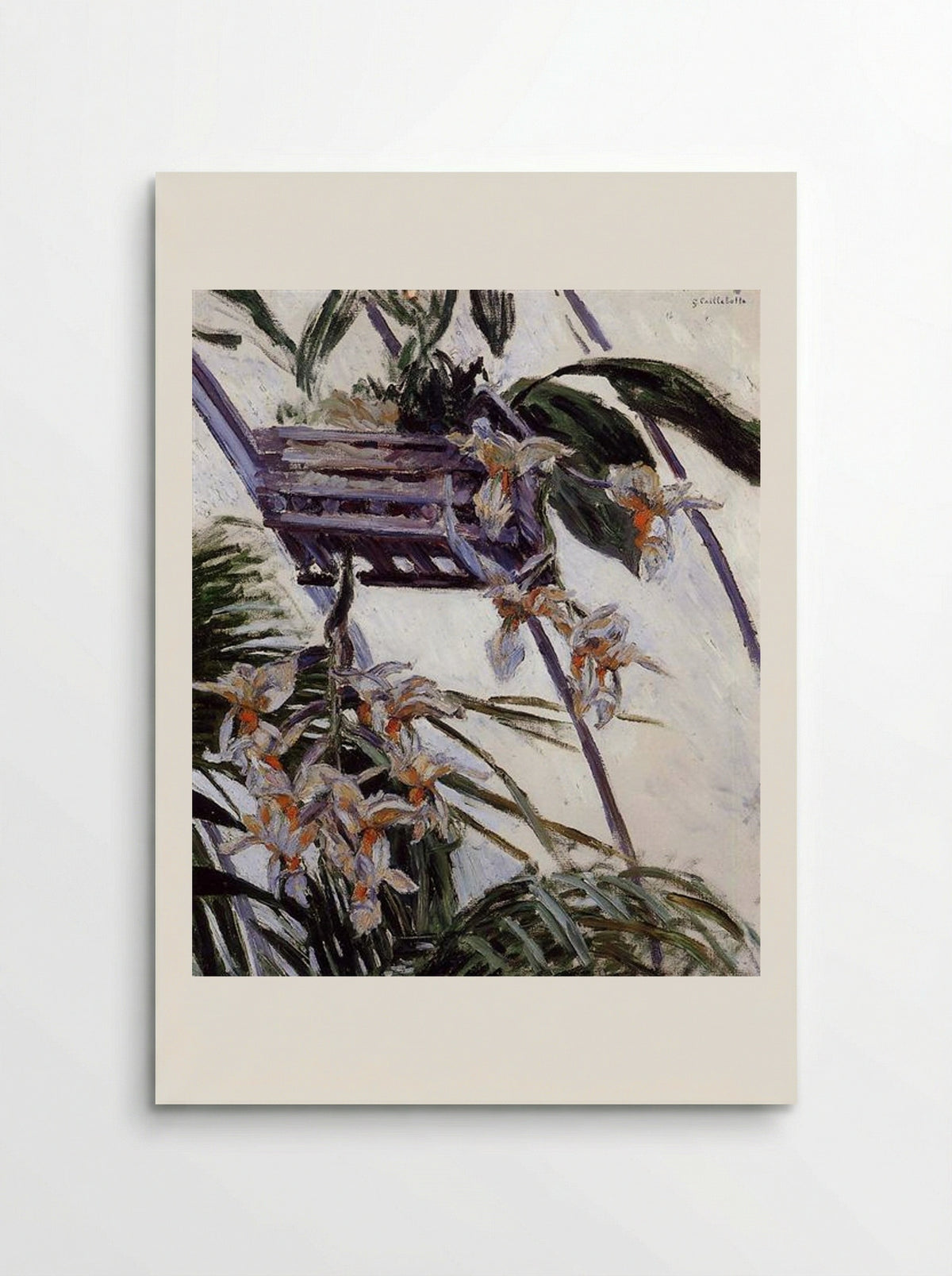 Orchids - Gustave Caillebotte - Poster