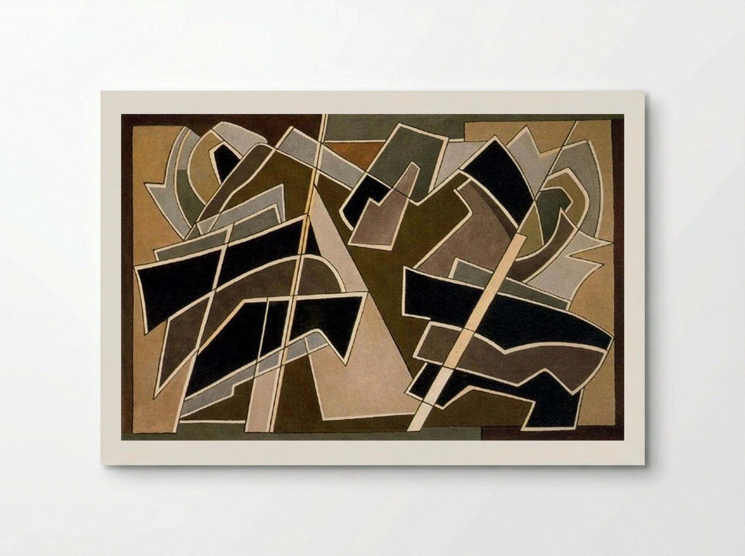 Ordered Tempest - Alberto Magnelli - Poster