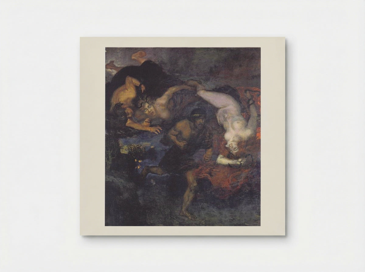 Orestes and the Erinyes - Franz von Stuck - Poster