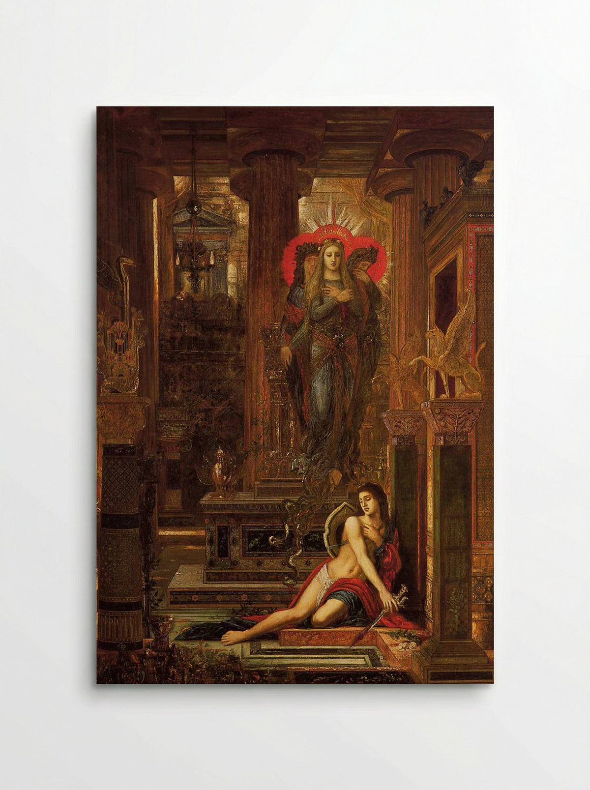 Orestes and the Erinyes - Gustave Moreau - Poster