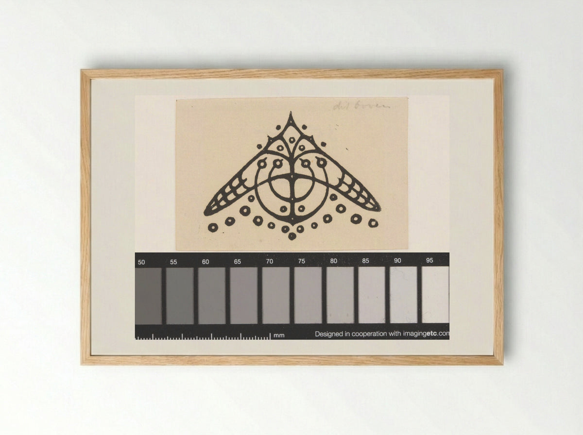 Ornament - Julie de Graag - Framed Print Wood