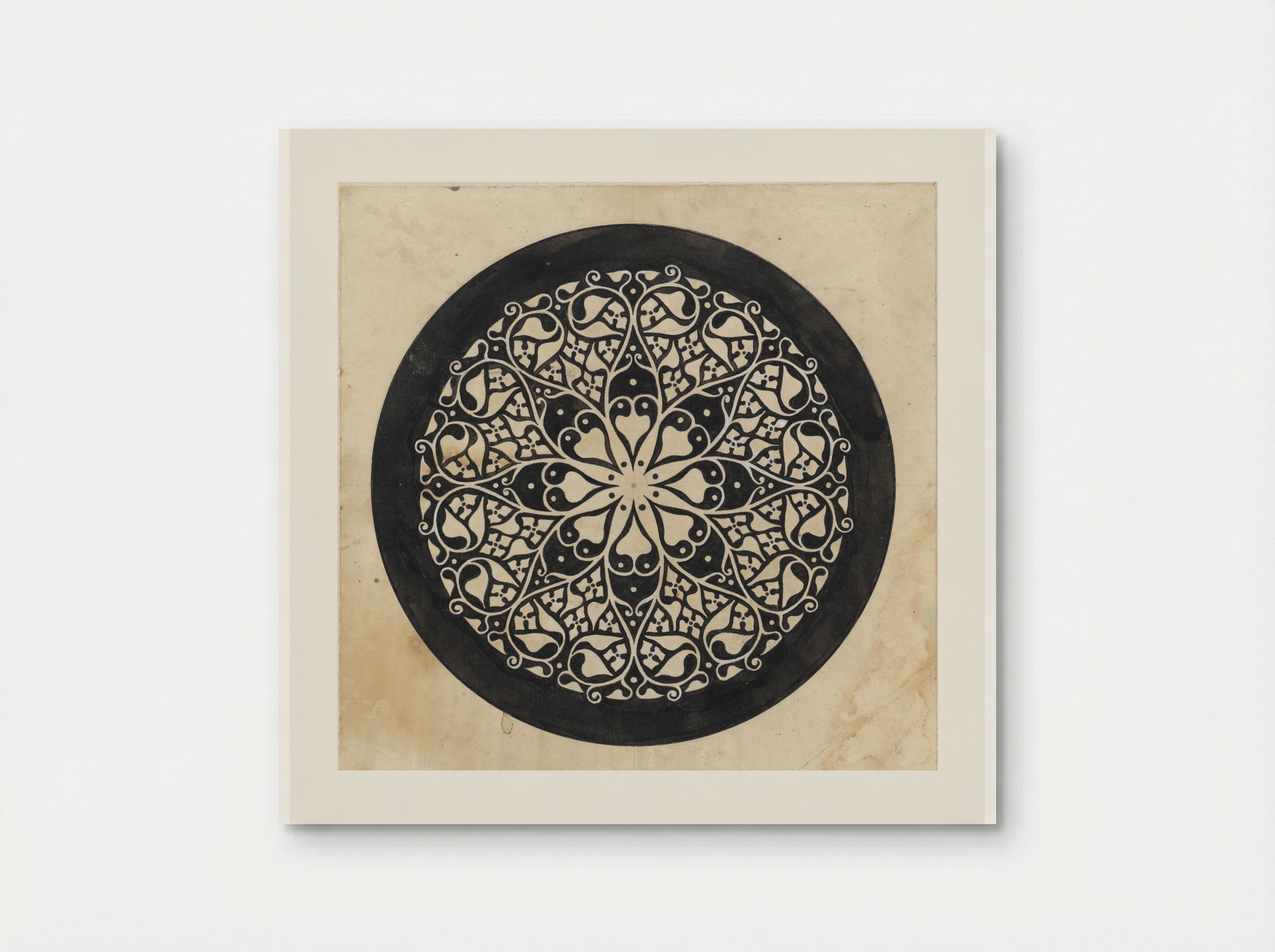 Ornamental Circular Design - Theo Nieuwenhuis - Poster
