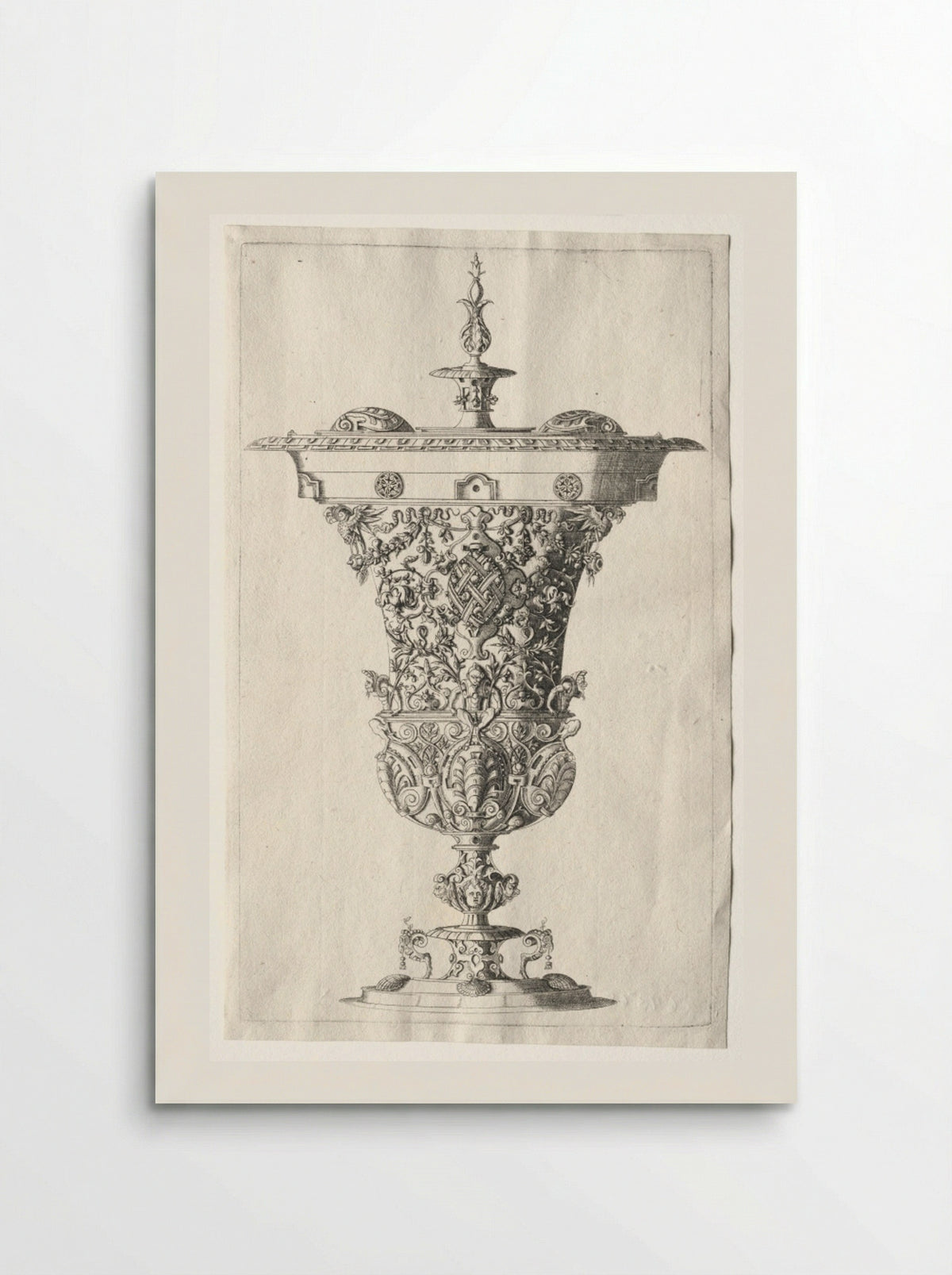 Ornamental Vase - Wenzel Jamnitzer I - Poster