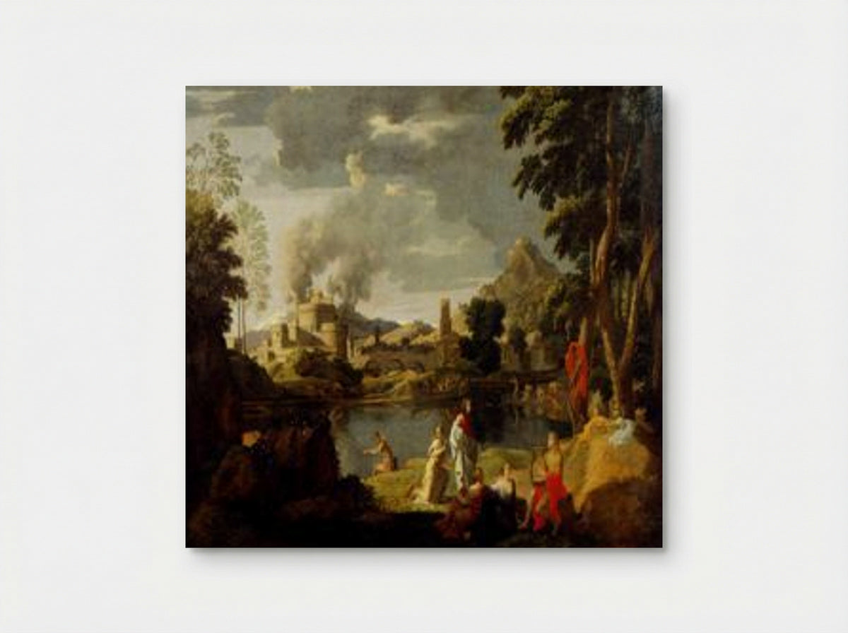 Orpheus and Eurydice - Nicolas Poussin - Poster