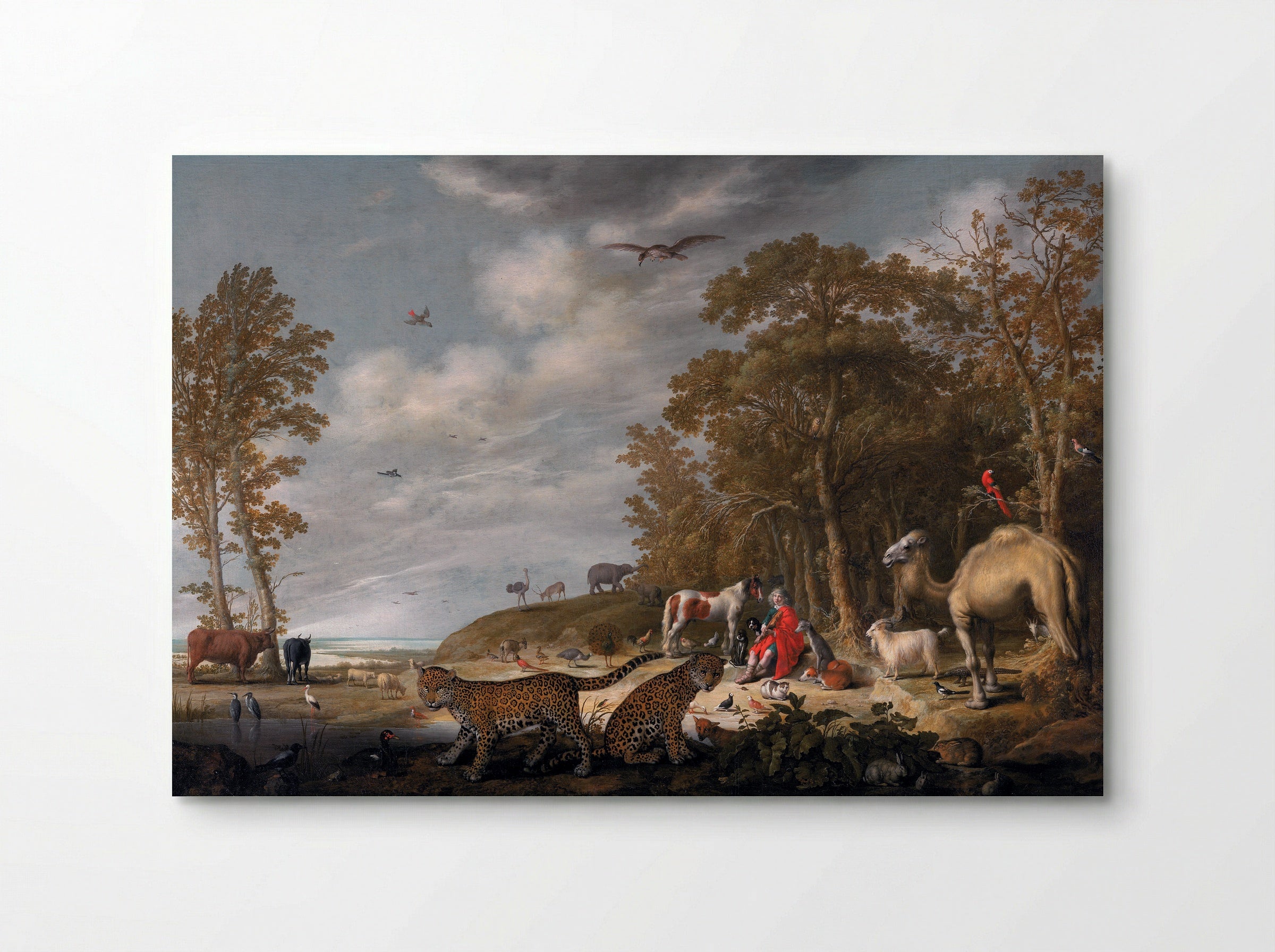 Orpheus with Animals in a Landscape - Aelbert Cuyp - Poster