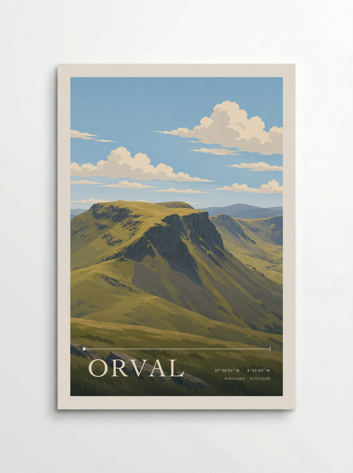 Orval, Highland | Travel Poster - Poster