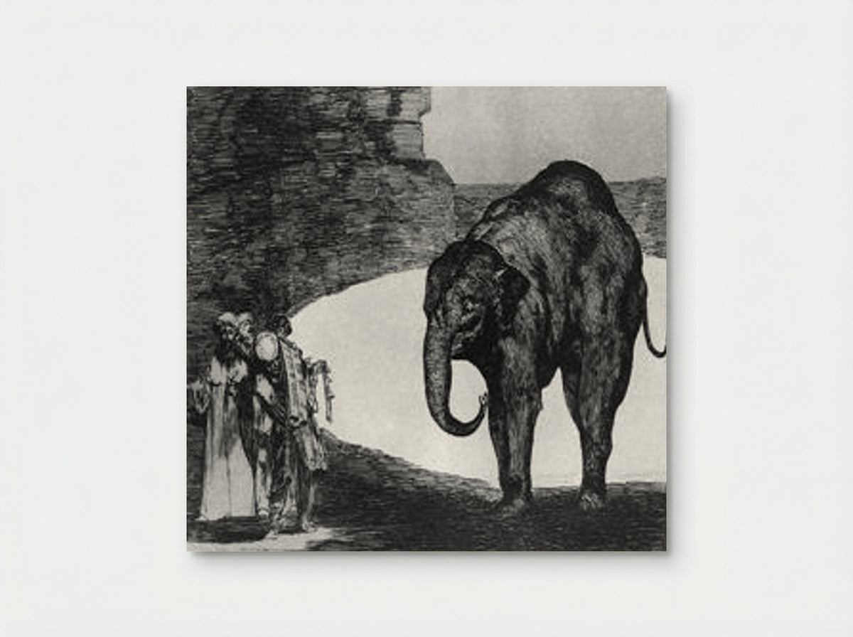 Other laws by the people or beast (Absurdity) - Francisco Goya - Poster