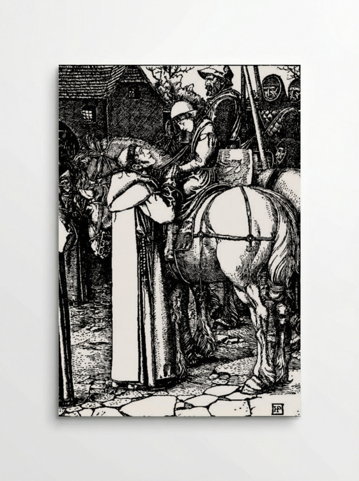 Otto of the Silver Hand (Illustration 15) - Howard Pyle - Poster