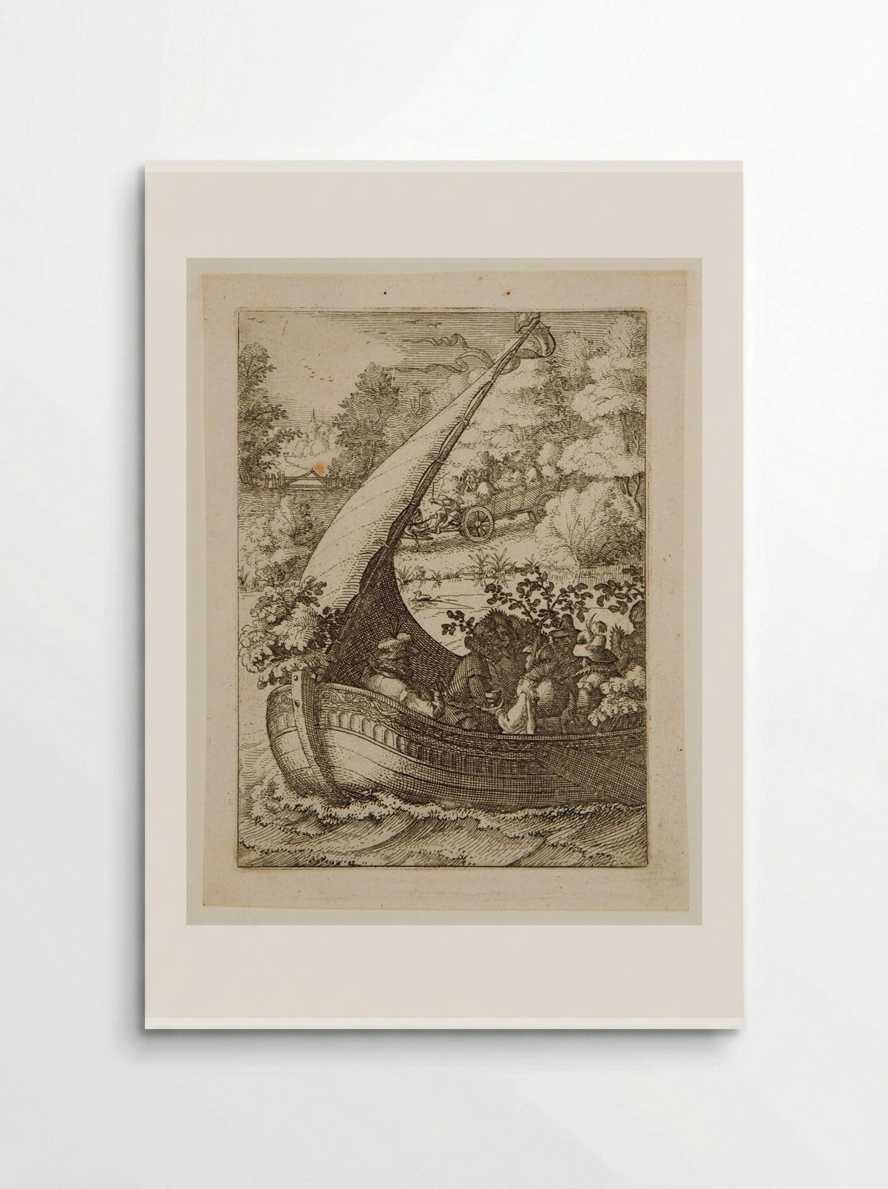Outing in Spring - Claes Jansz. Visscher - Poster