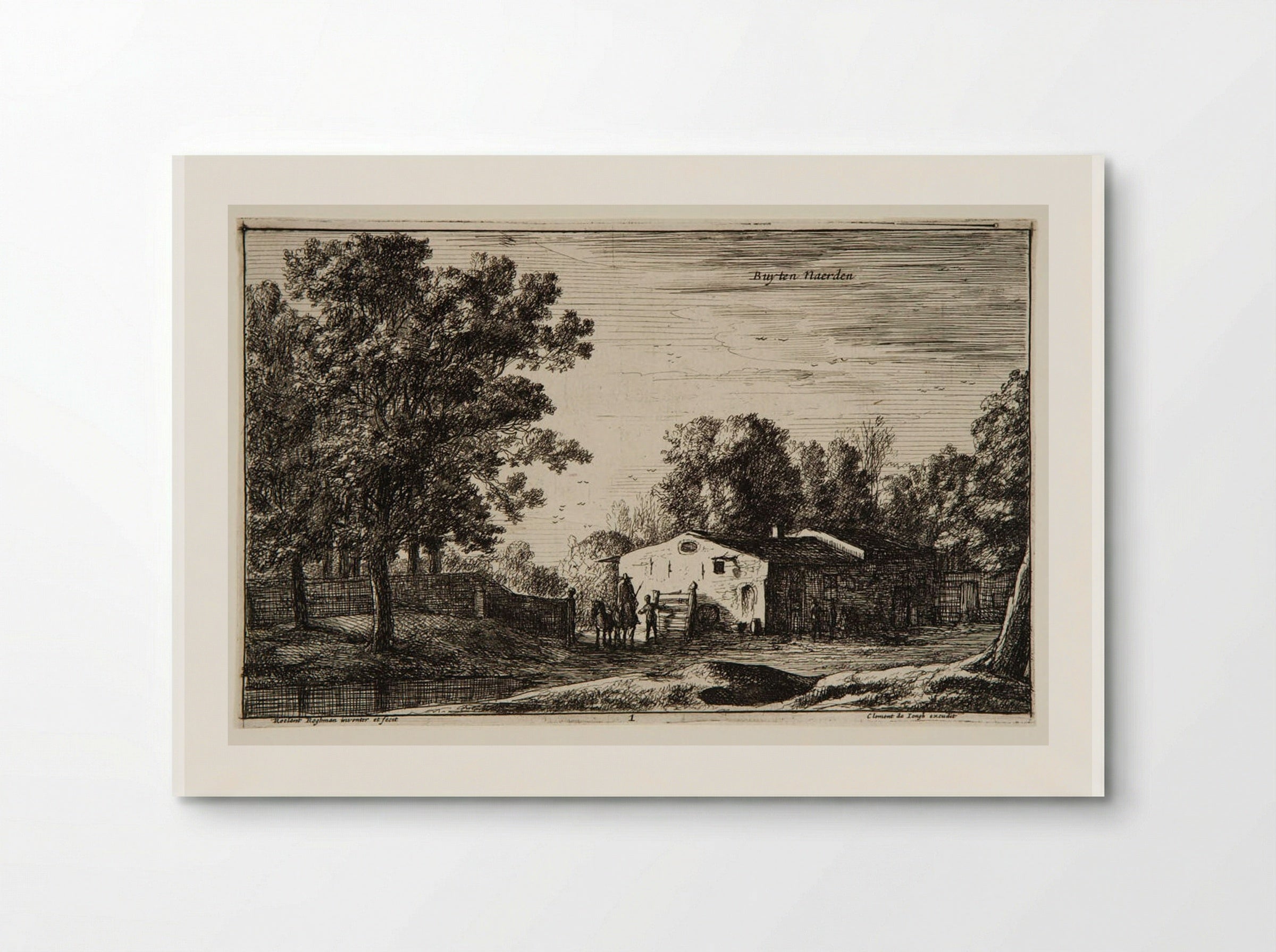 Outside Naerden - Roelant Roghman - Poster