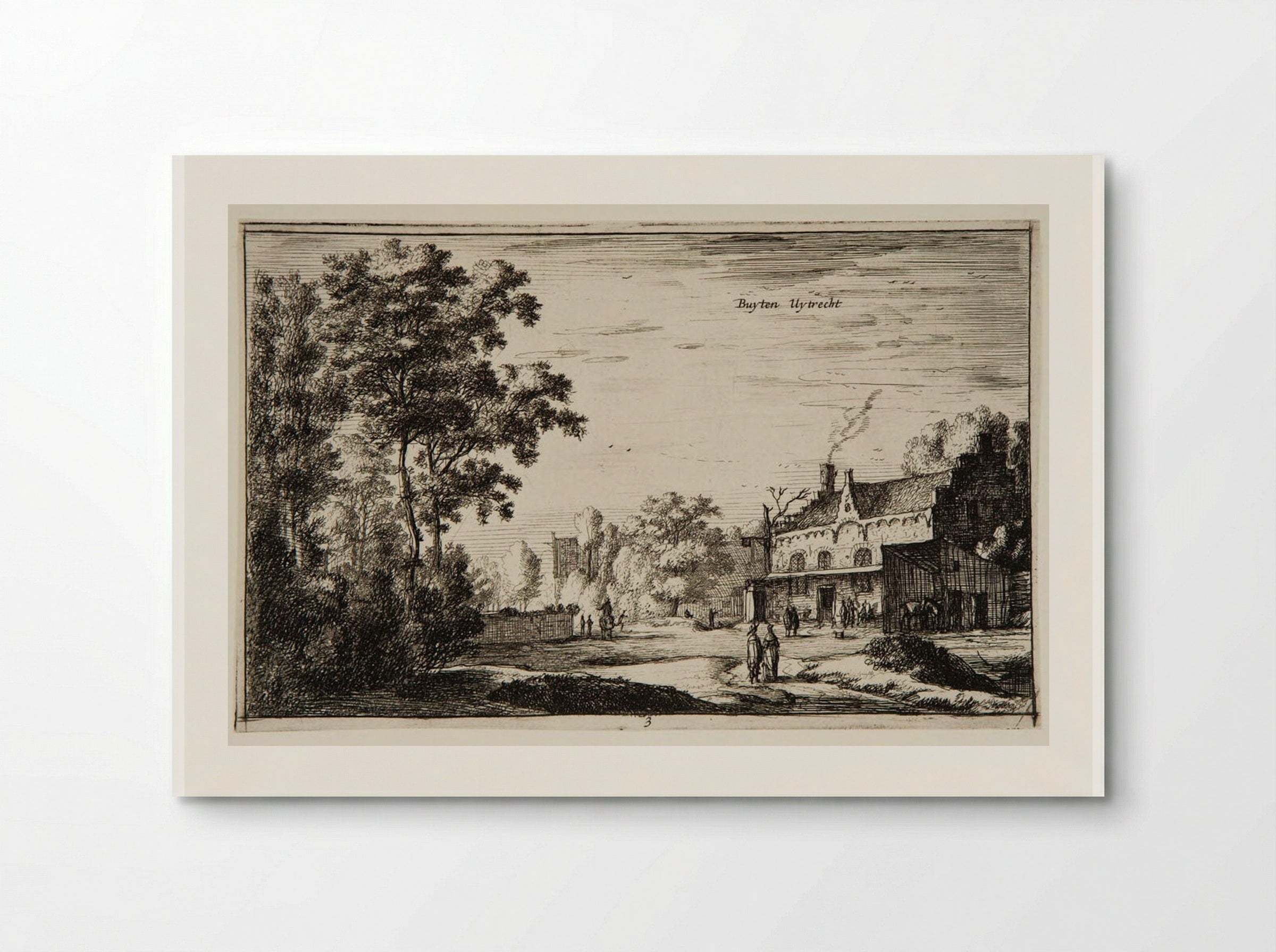 Outside Utrecht - Roelant Roghman - Poster