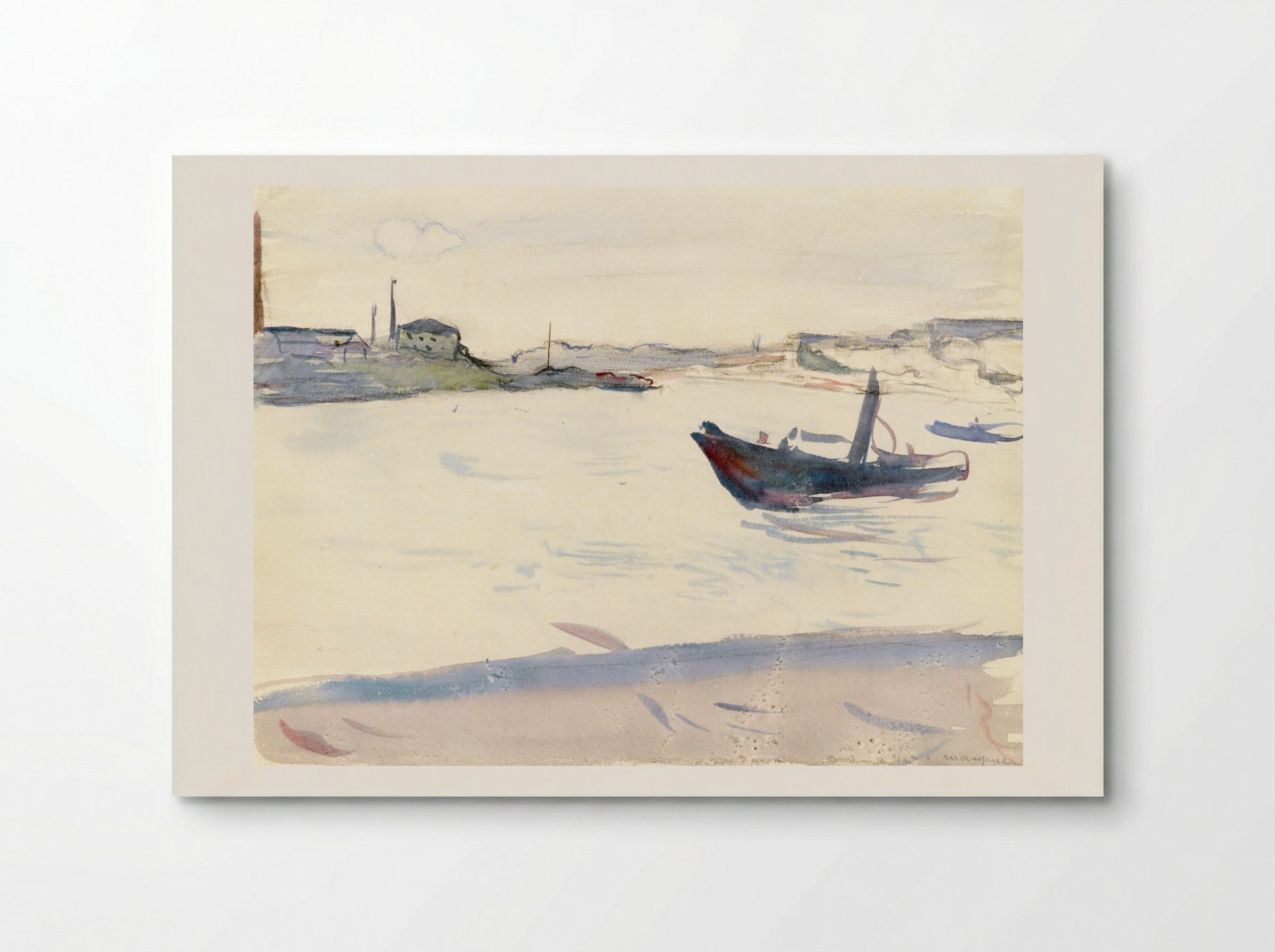 Outskirts of Paris - Albert Marquet - Poster