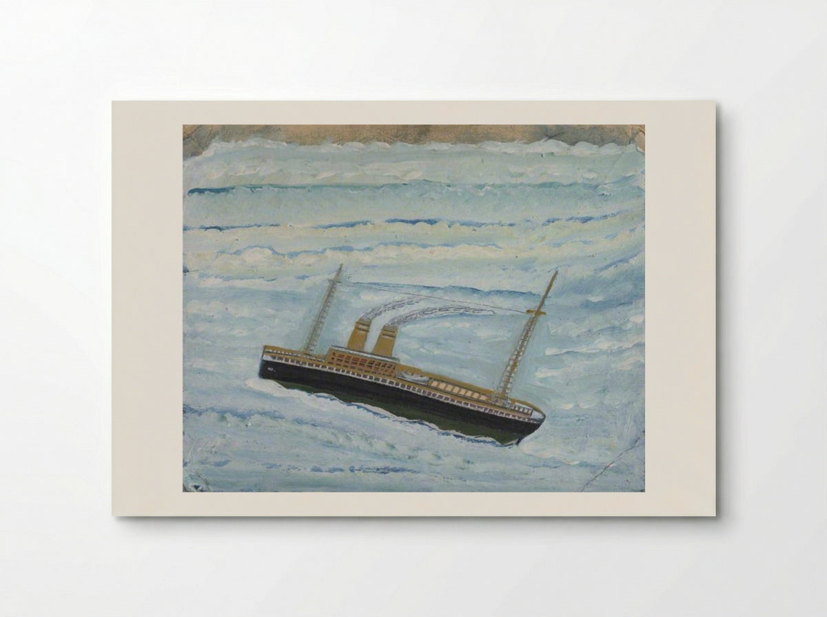 P&O Ship - Alfred Wallis - Poster