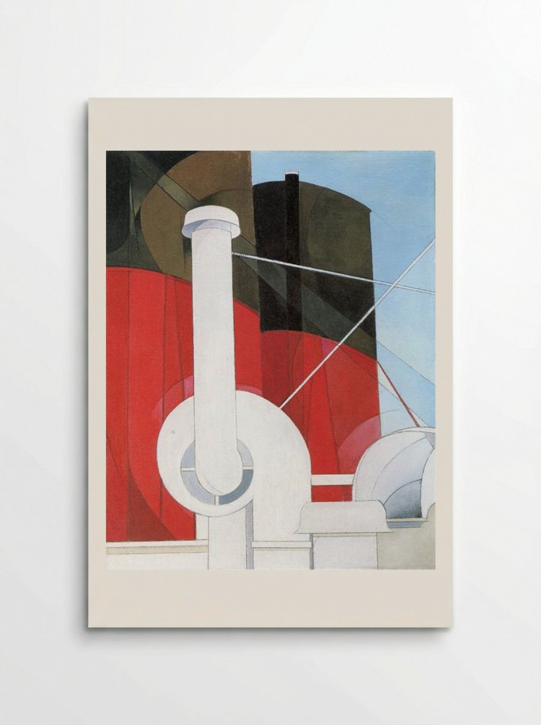 Paauebot 'Paris' - Charles Demuth - Poster