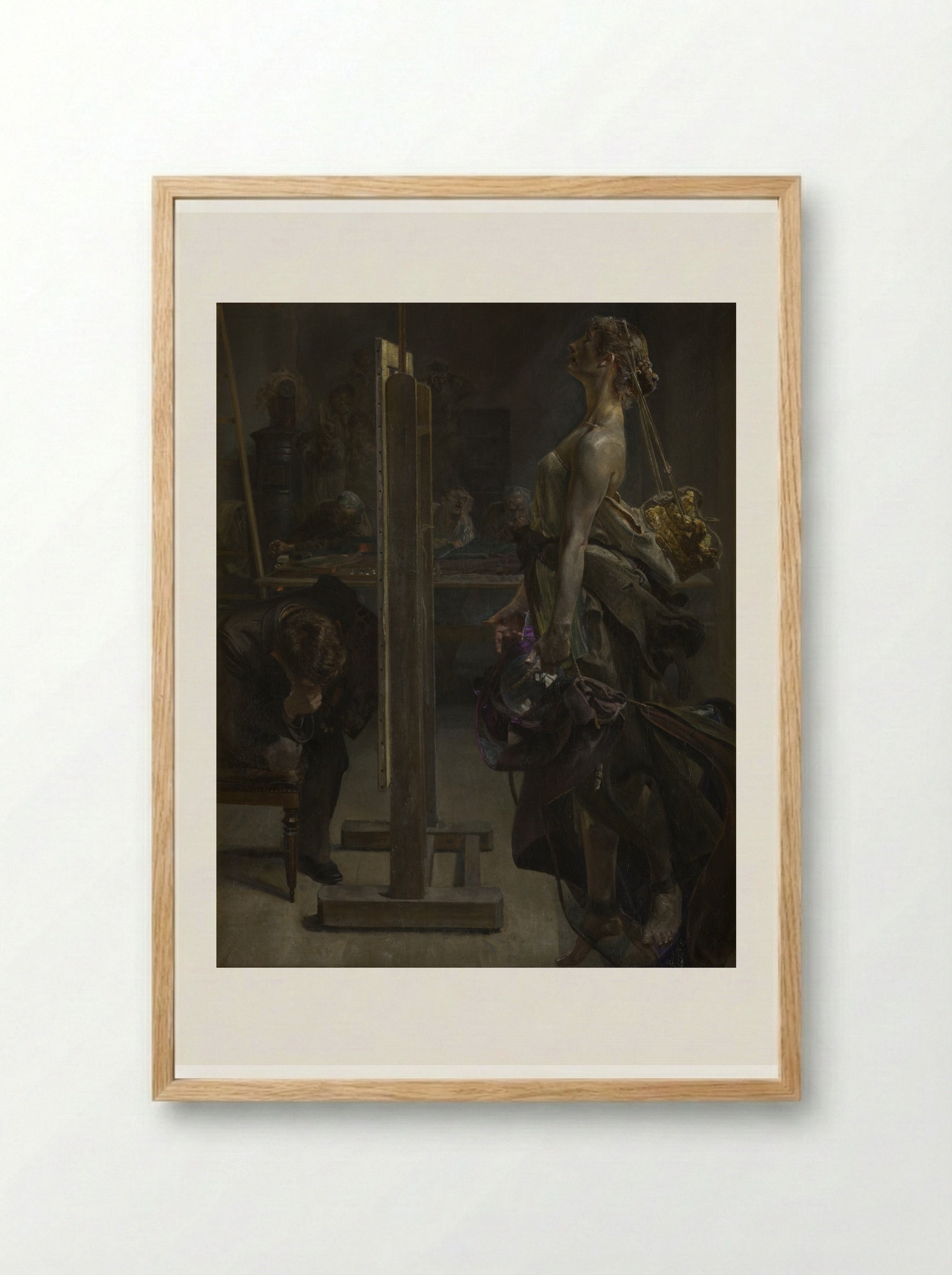Painter's Inspiration - Jacek Malczewski - Framed Print Wood