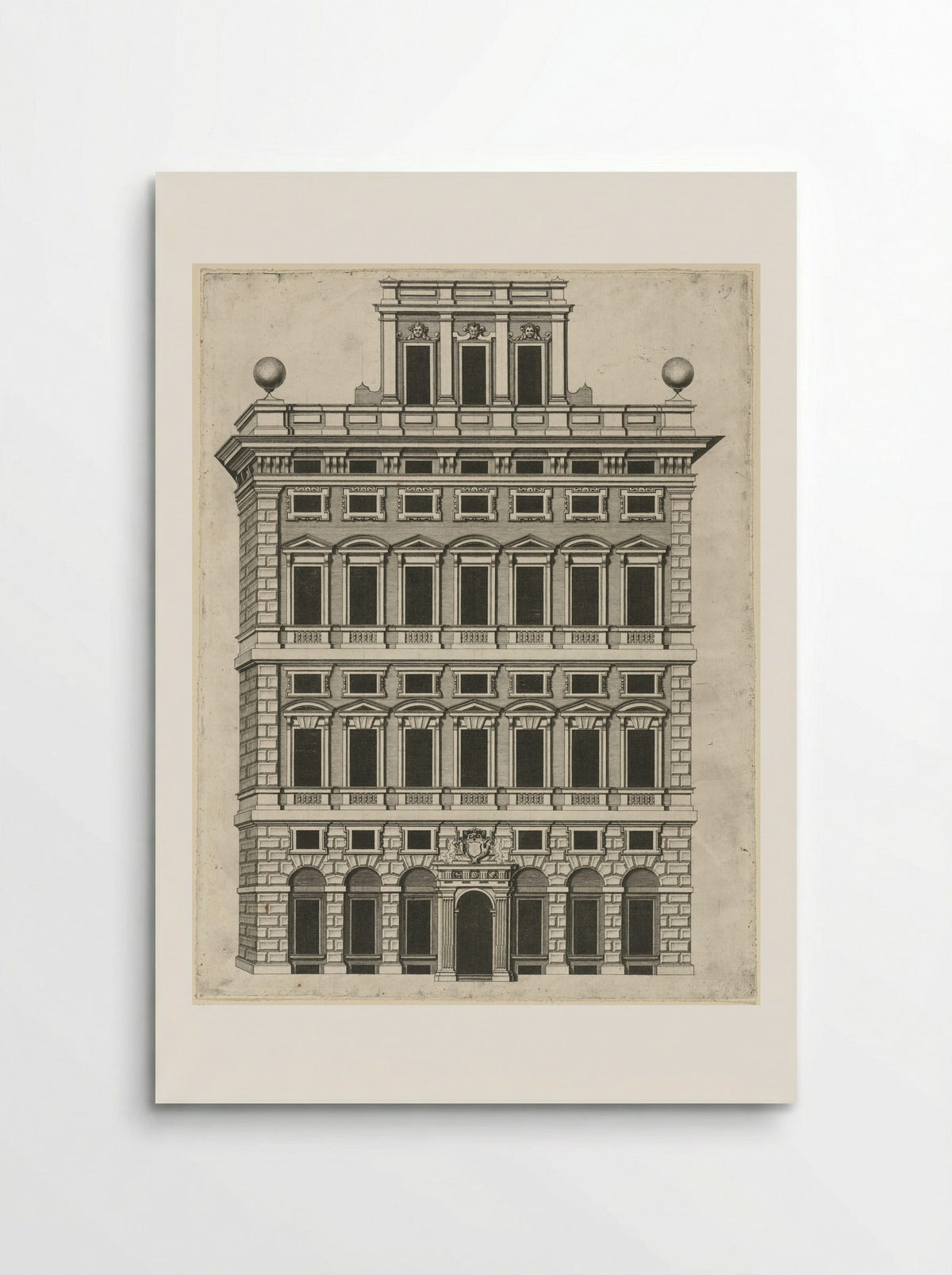 Palazzo Centurione Cambiaso - Peter Paul Rubens - Poster