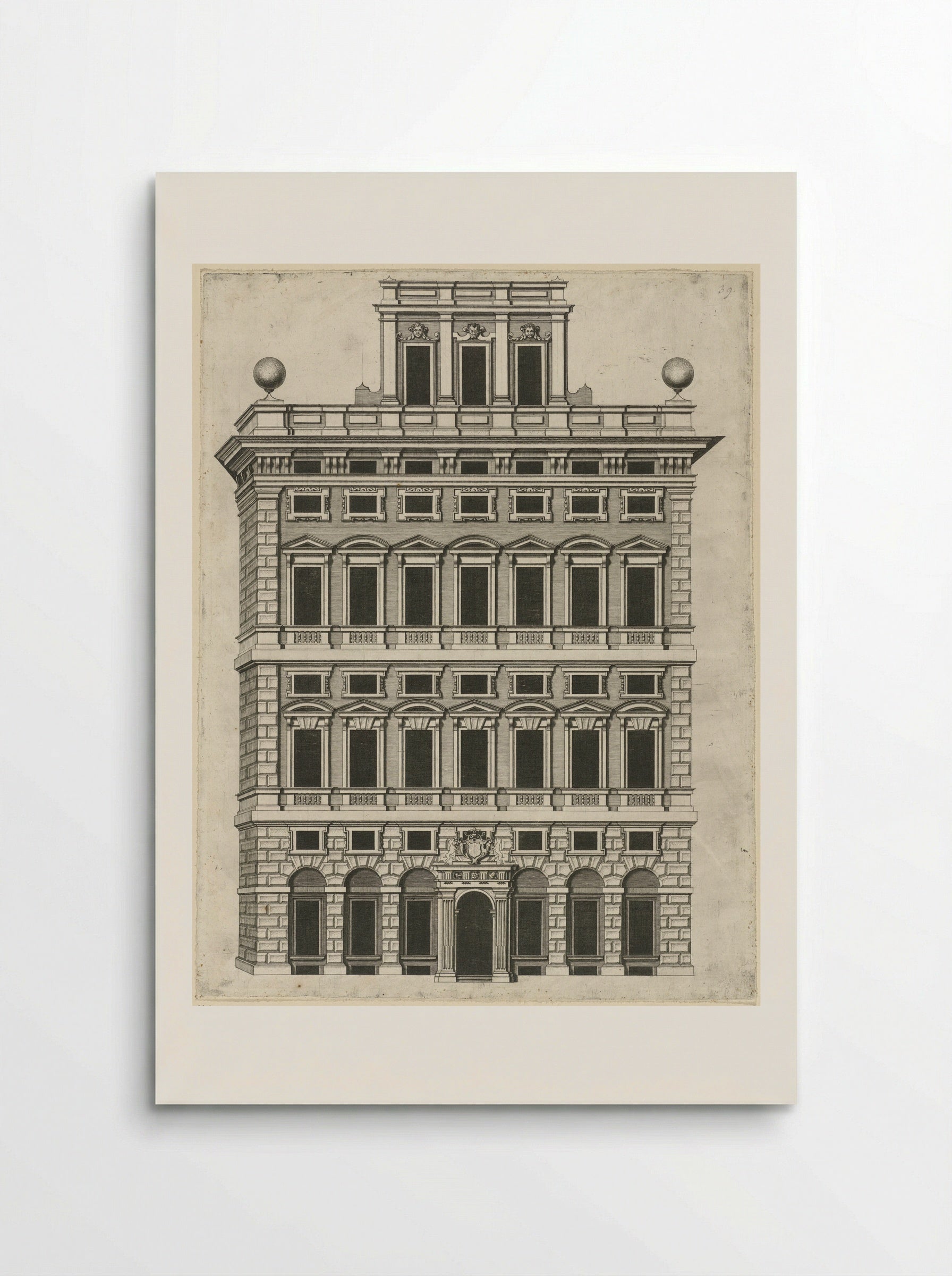 Palazzo Centurione Cambiaso - Peter Paul Rubens - Poster