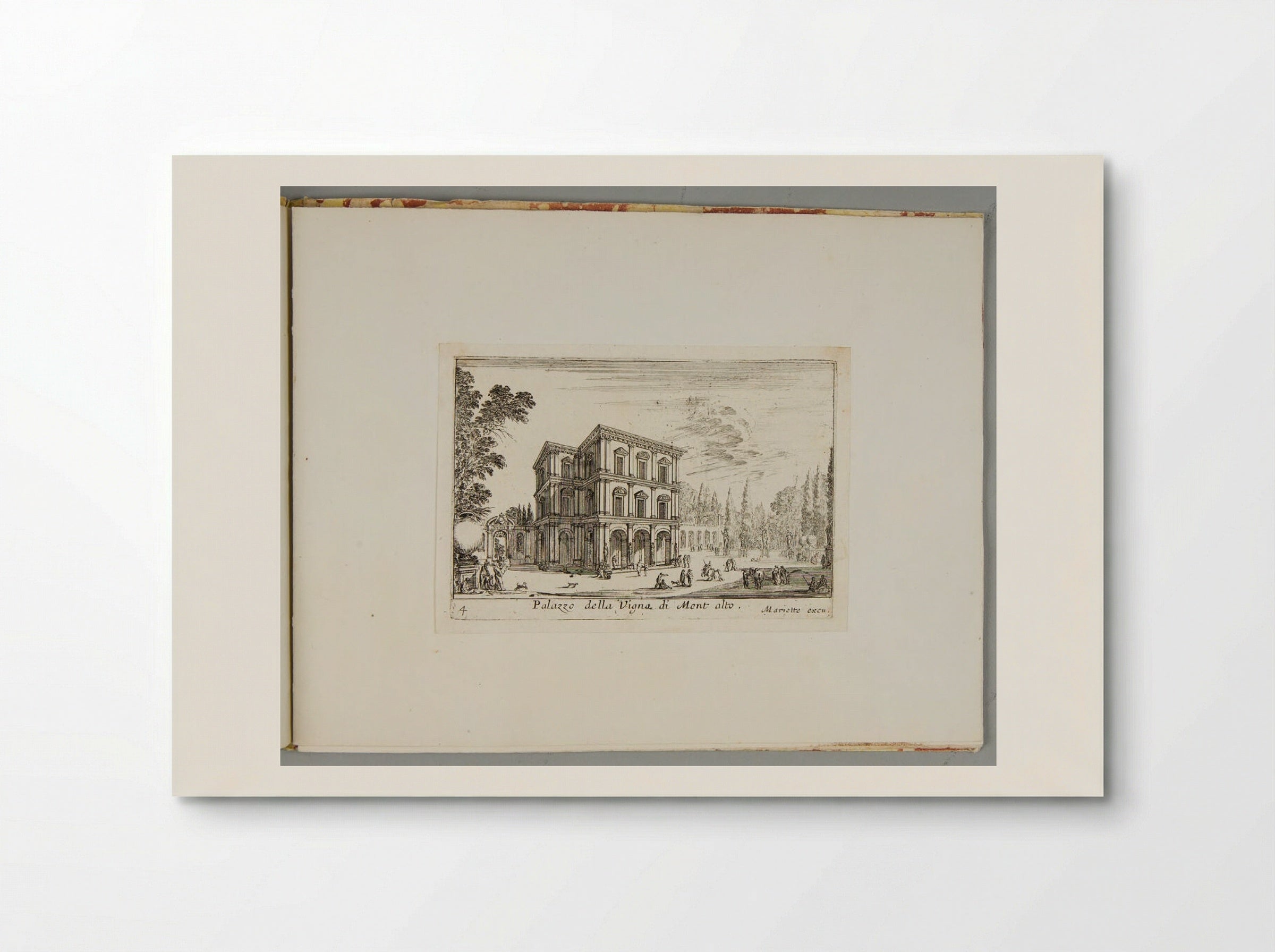 Palazzo della Vigna di Montalto - Israël Silvestre - Poster