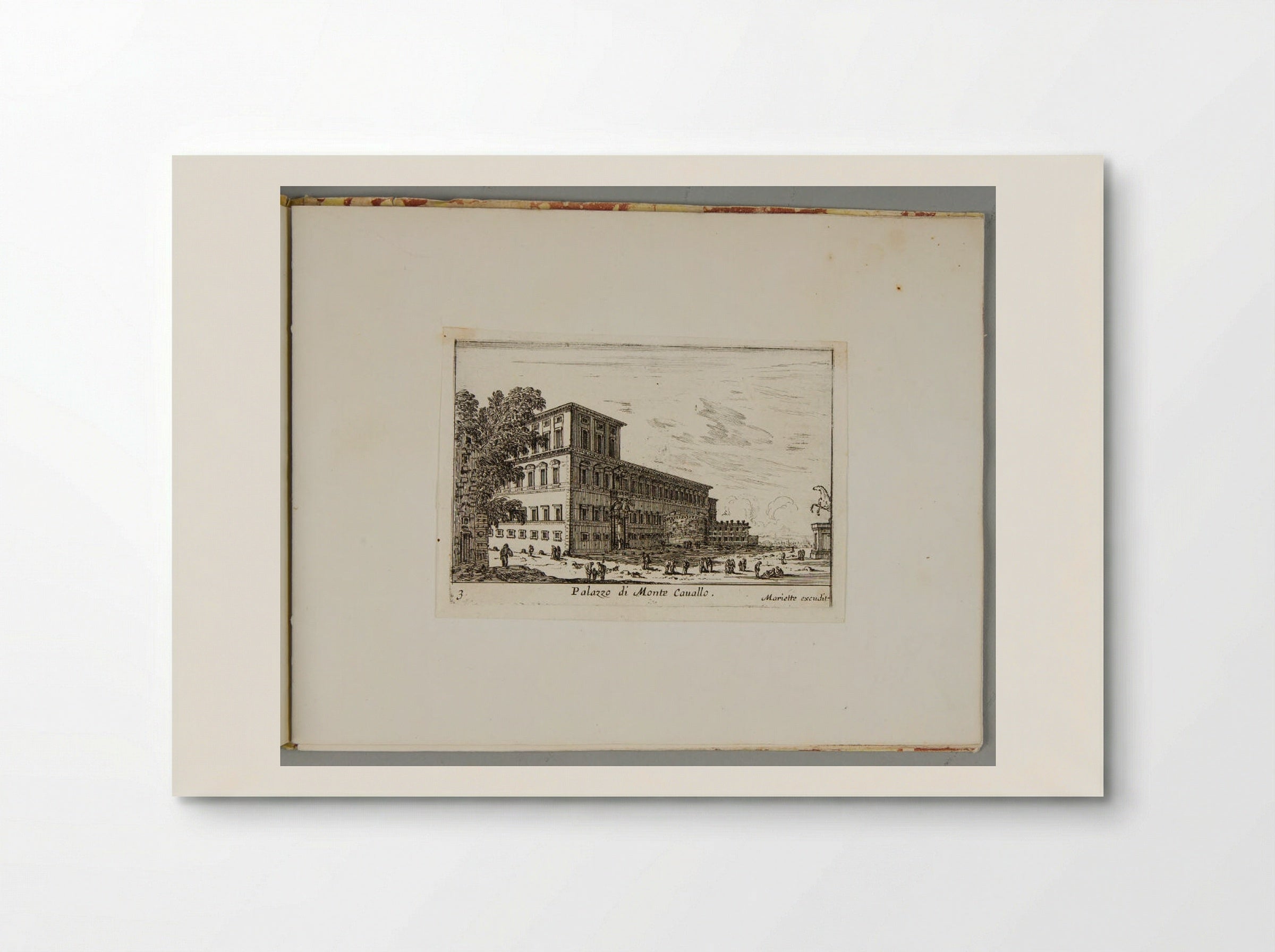 Palazzo di Monte Cavallo - Israël Silvestre - Poster