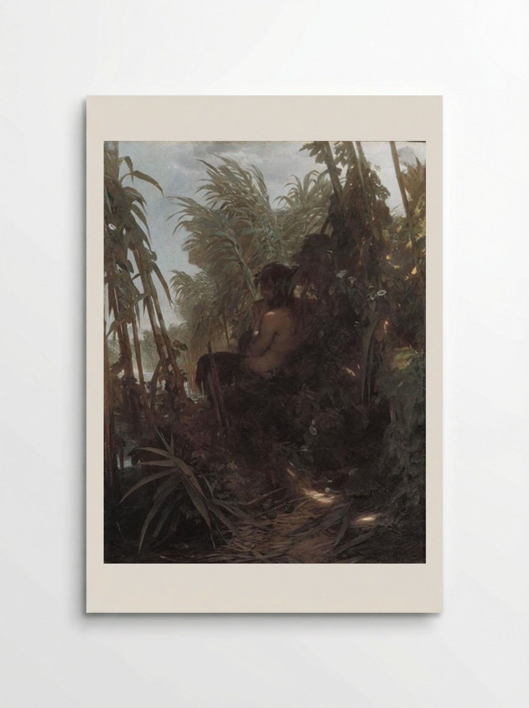 Pan Among the Reeds - Arnold Böcklin - Poster