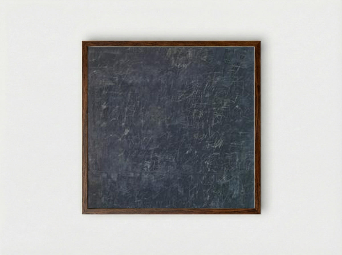 Panorama - Cy Twombly - Framed Print Dark Wood