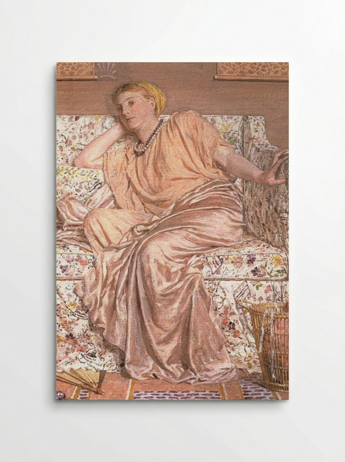 Pansies - Albert Joseph Moore - Poster
