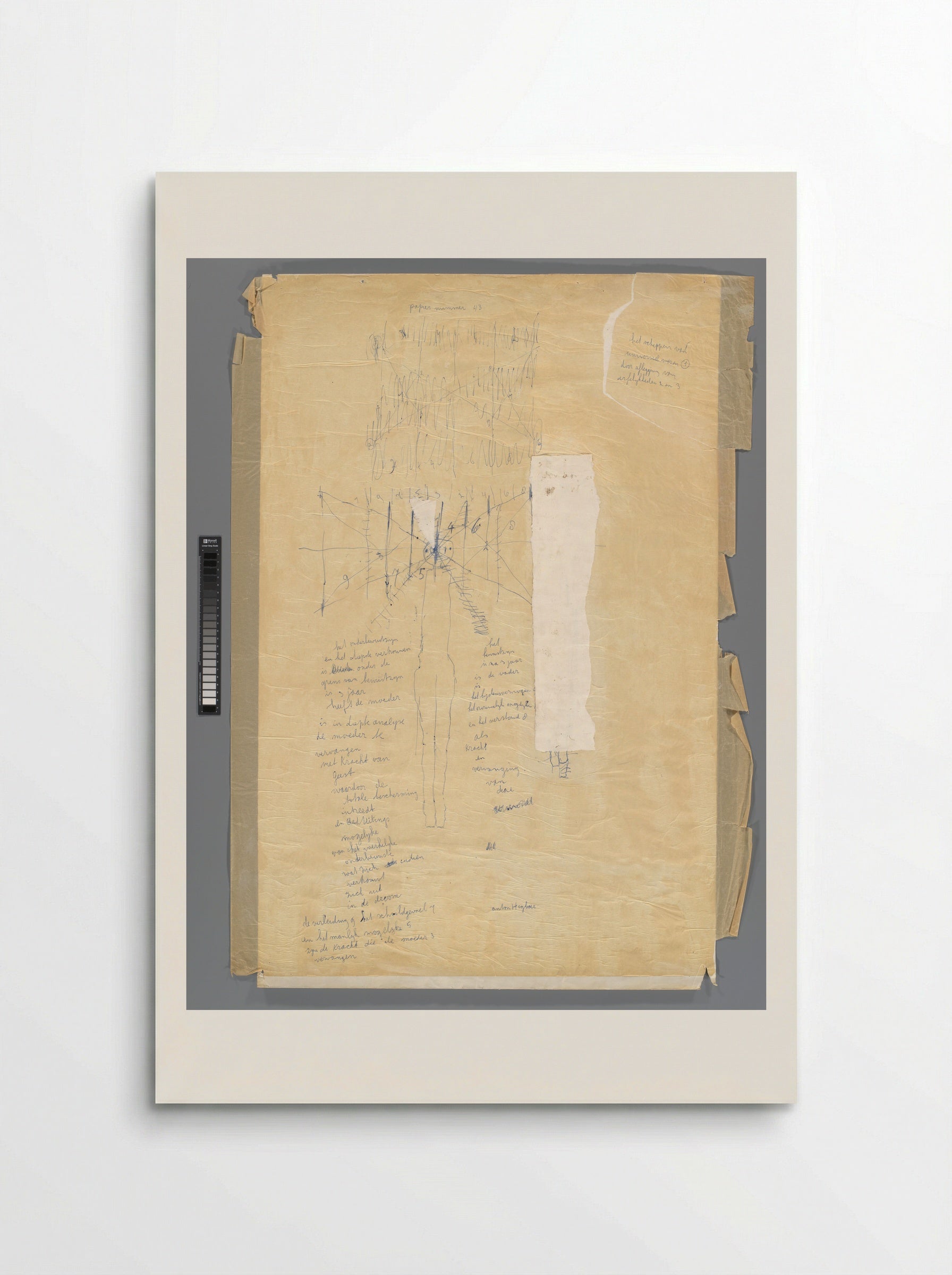 Papier nummer 43 - Anton Heyboer - Poster