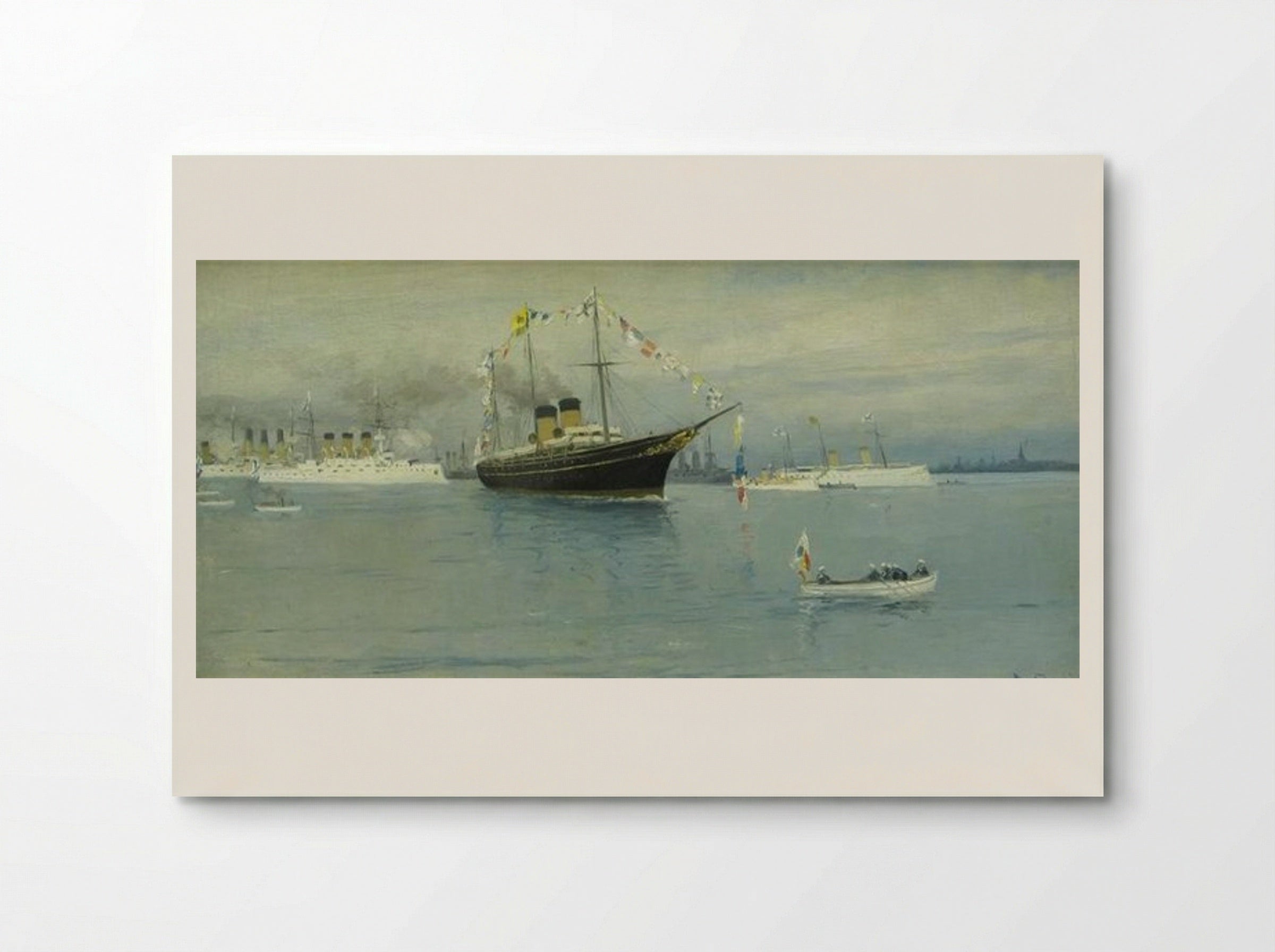 Parade of the Navy. Imperial yacht Standart. - Ivan Vladimirov - Poster
