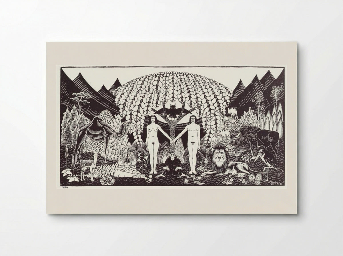 Paradise - M.C. Escher - Poster