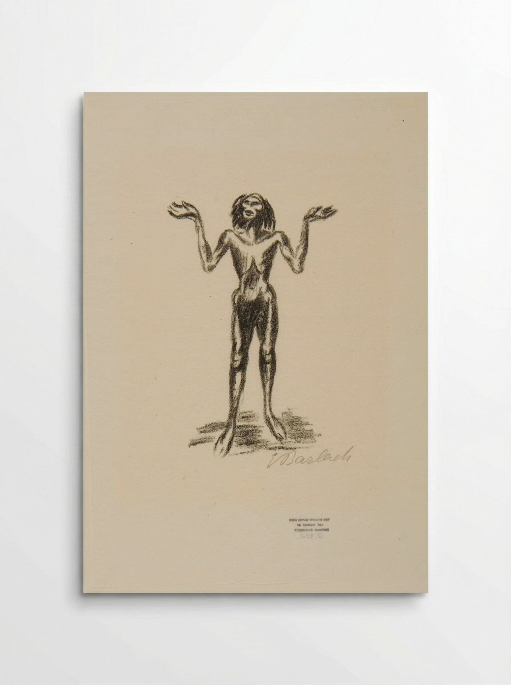 Pariah: The Legend 4: The Pariah's Thanksgiving - Ernst Barlach - Poster