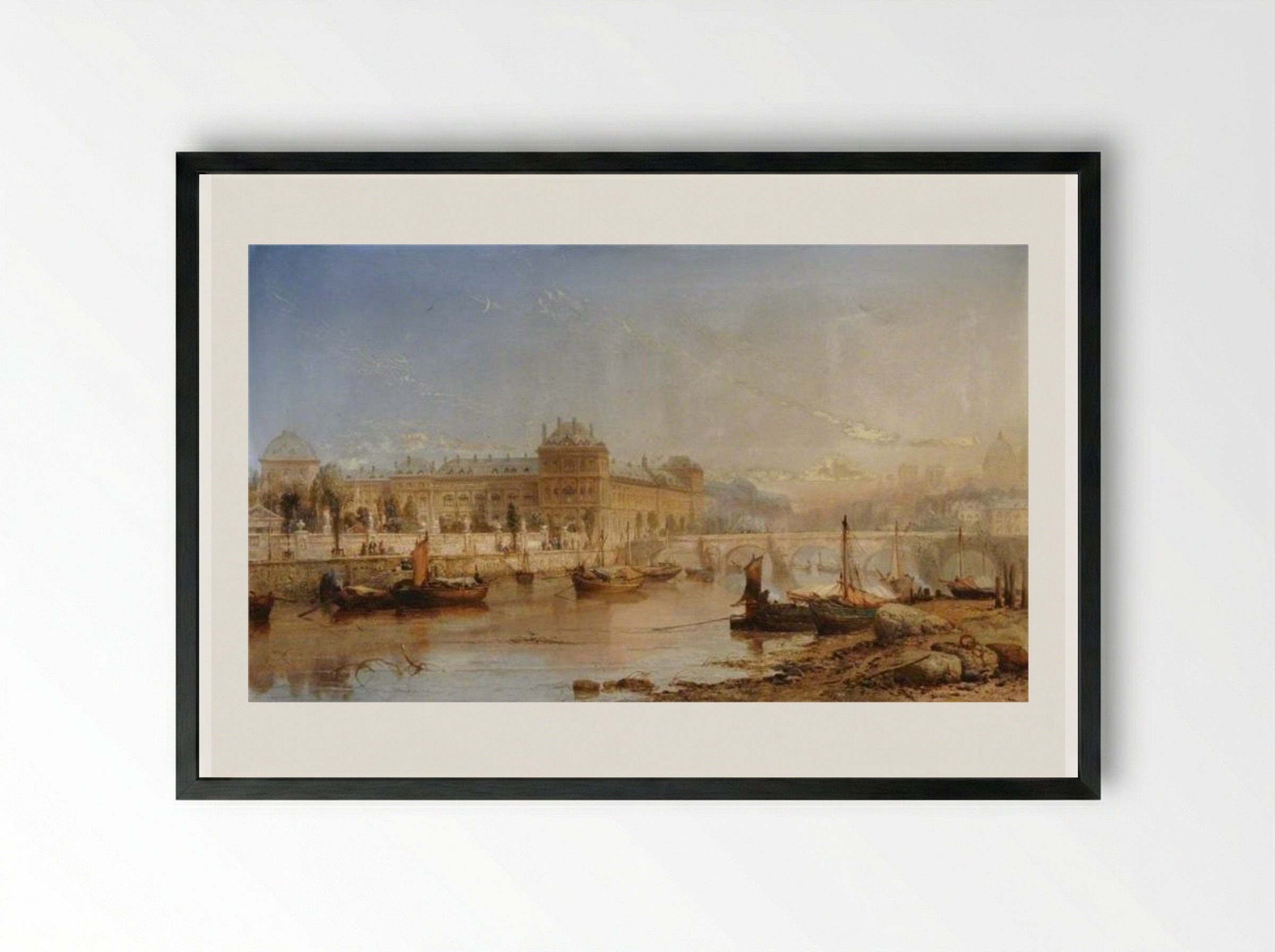 Paris - James Webb - Framed Print Black